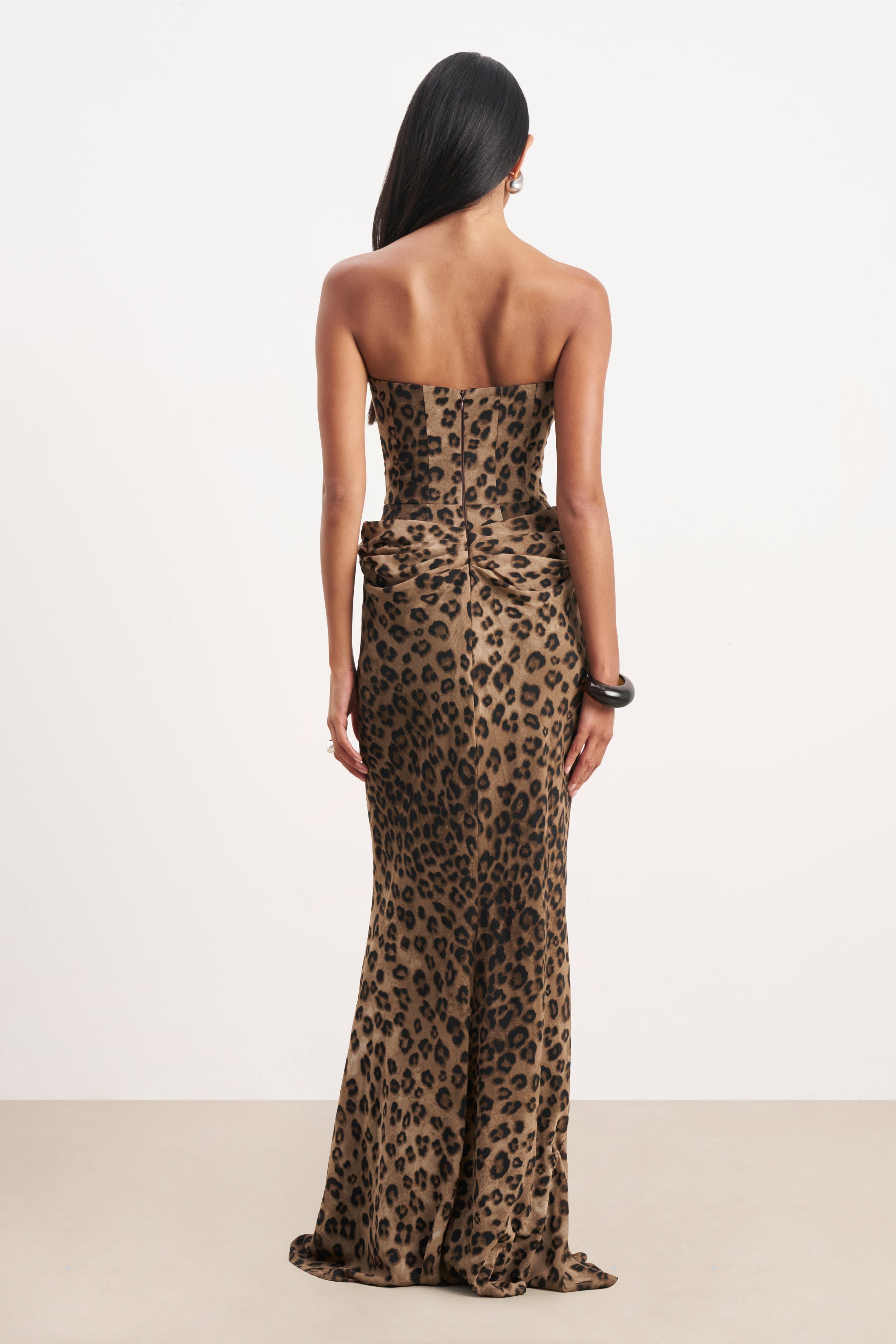 Van Laren | Chemaine Leopard Maxi Jurk