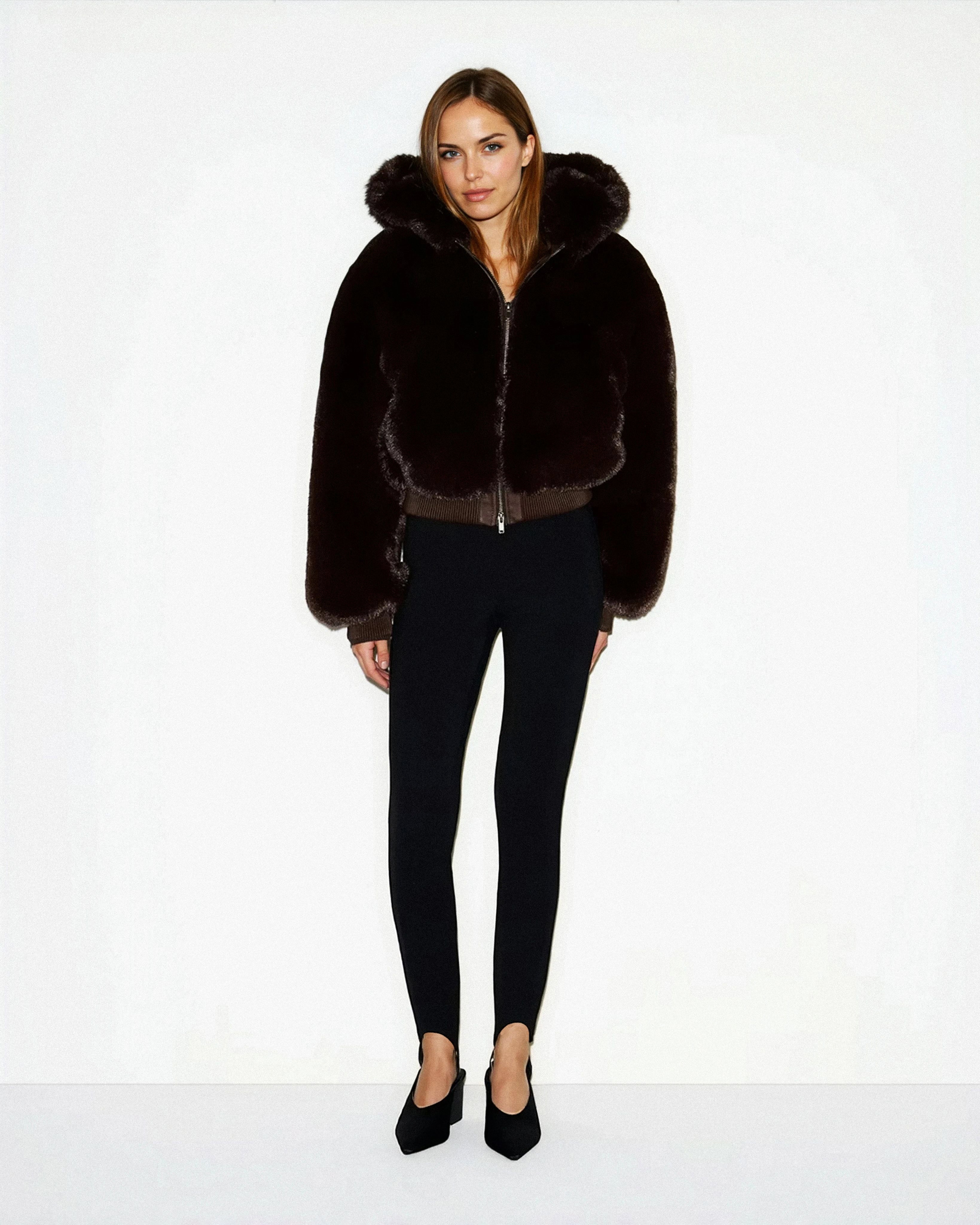 Van Laren | Faux Fur Jas Elara