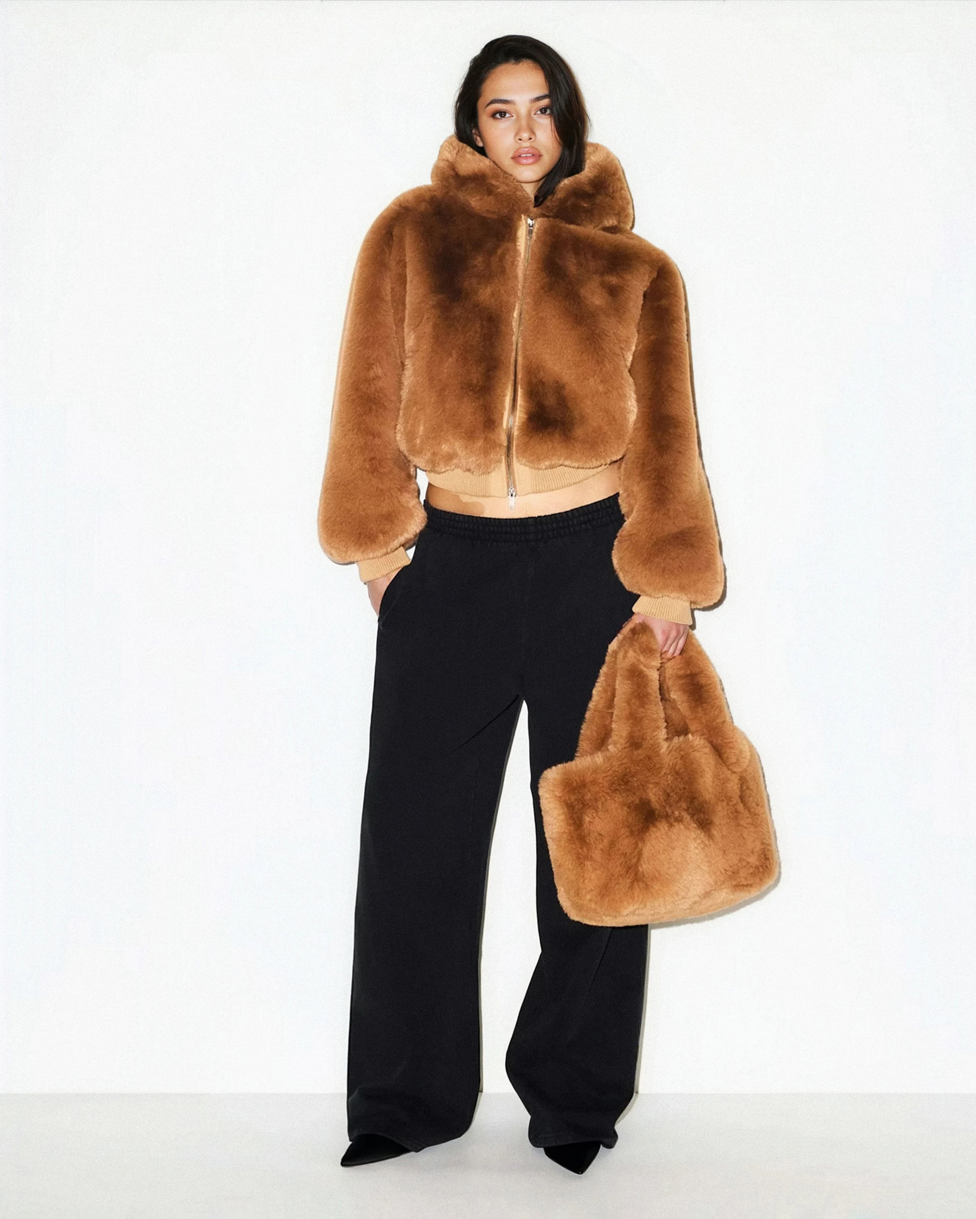 Van Laren | Faux Fur Jas Elara
