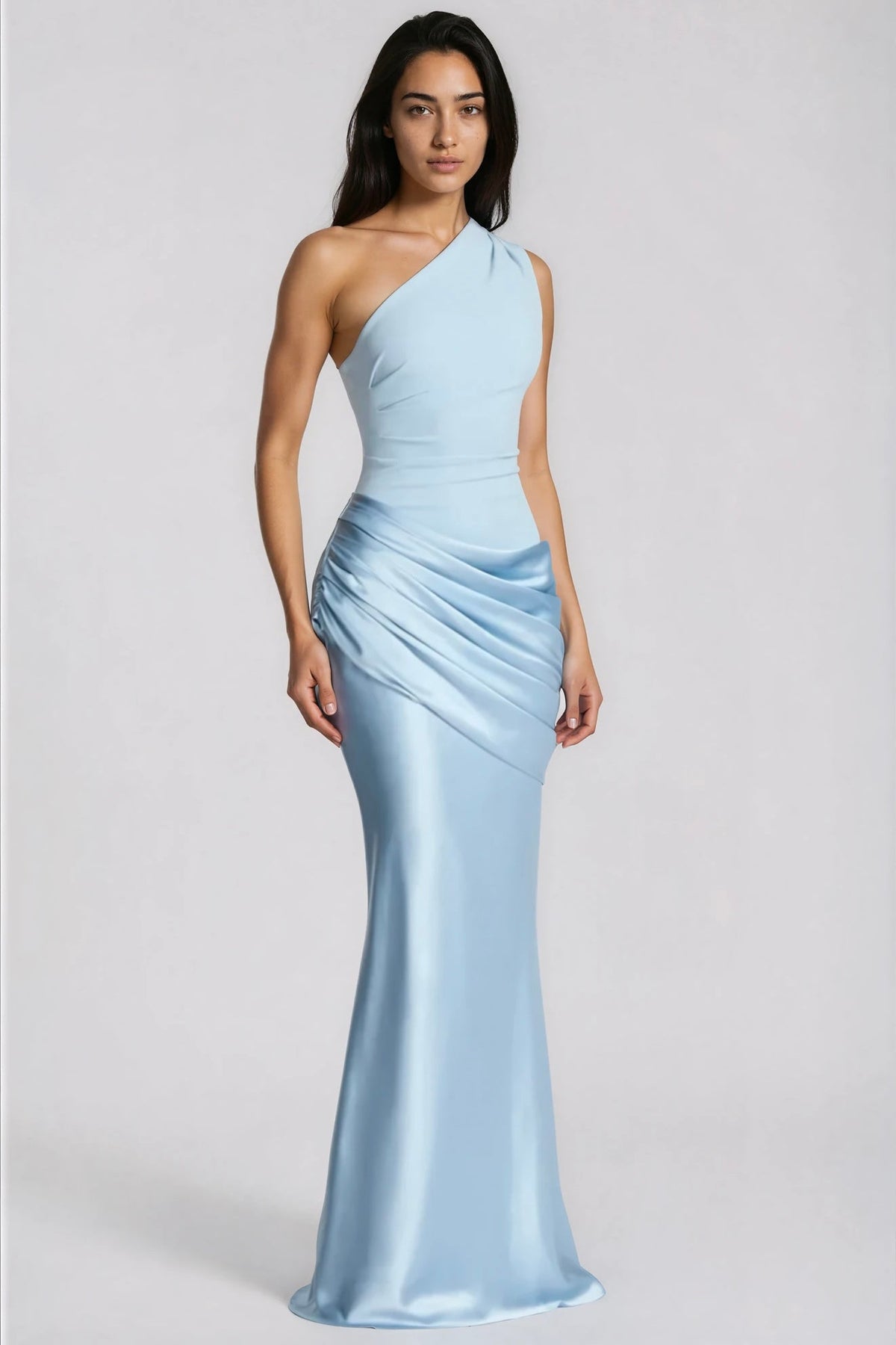 Abbey Maxi-Jurk - Licht blauw