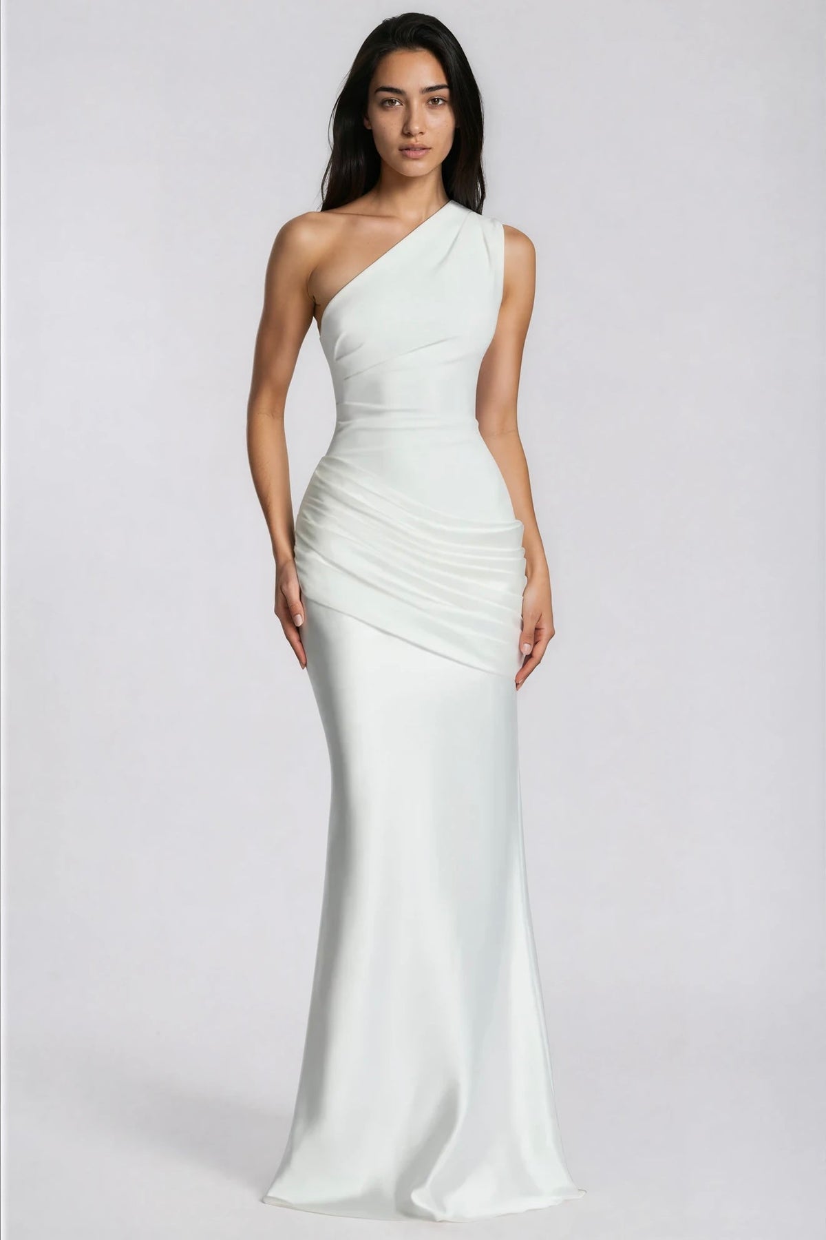 Abbey Maxi-Jurk - Wit
