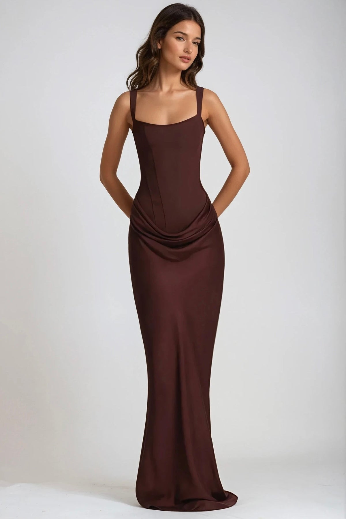Indy Bodycon Maxi-Jurk
