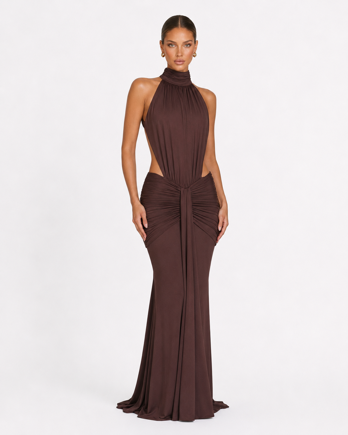 Josephine Maxi-Jurk - Bruin