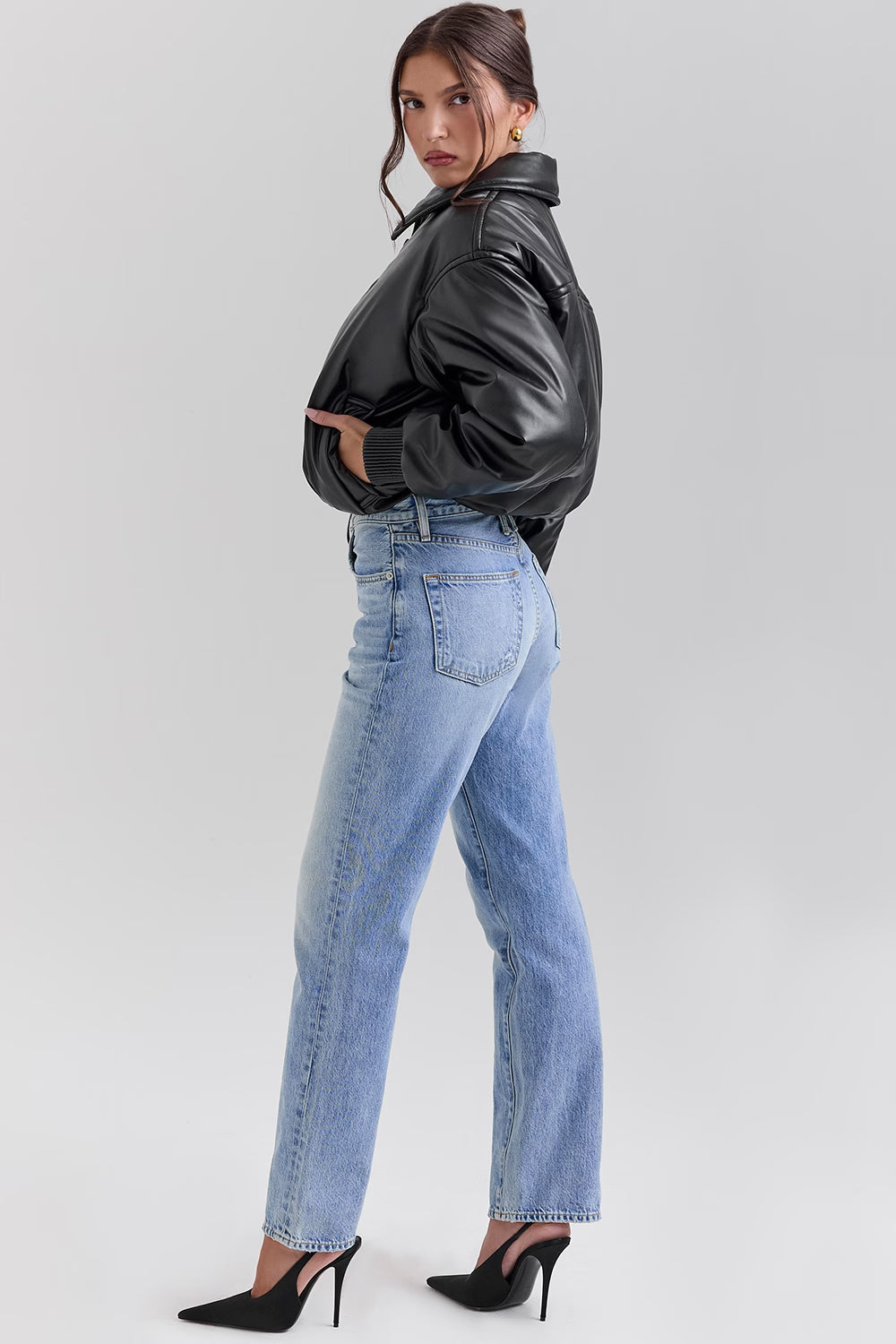 Van Laren | Vegan Leren Jas Noiré