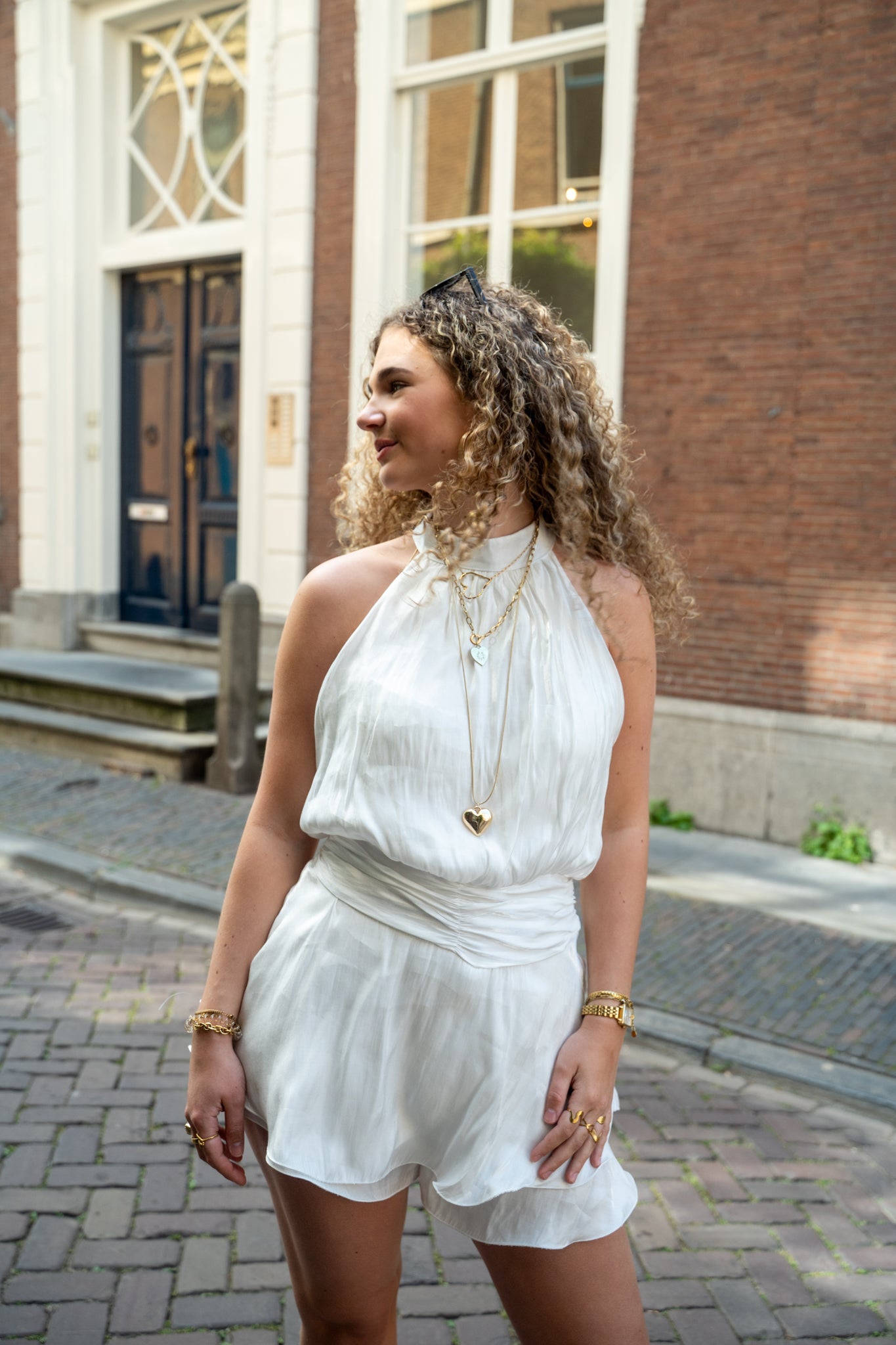 YunaWear | Isla Zomerjurk - Wit