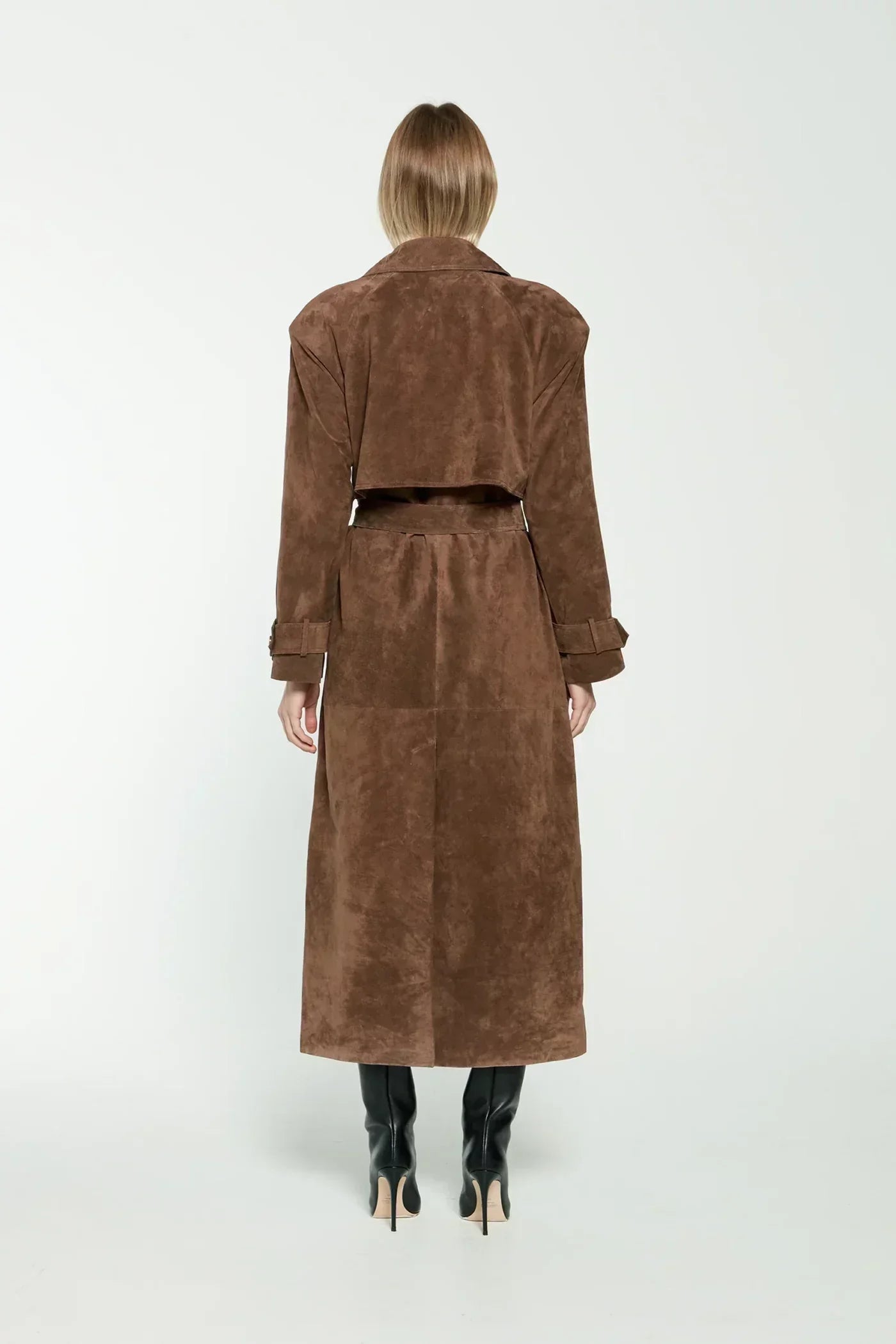 YunaWear | Suède Trenchcoat