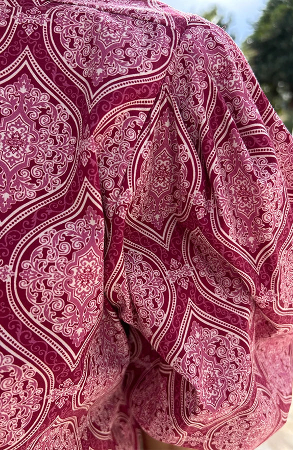 YunaWear | Abbey Blouse met Pofmouwen