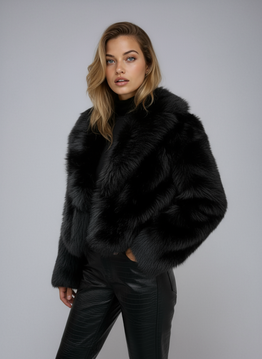 Van Laren | Senna Faux Fur Jas