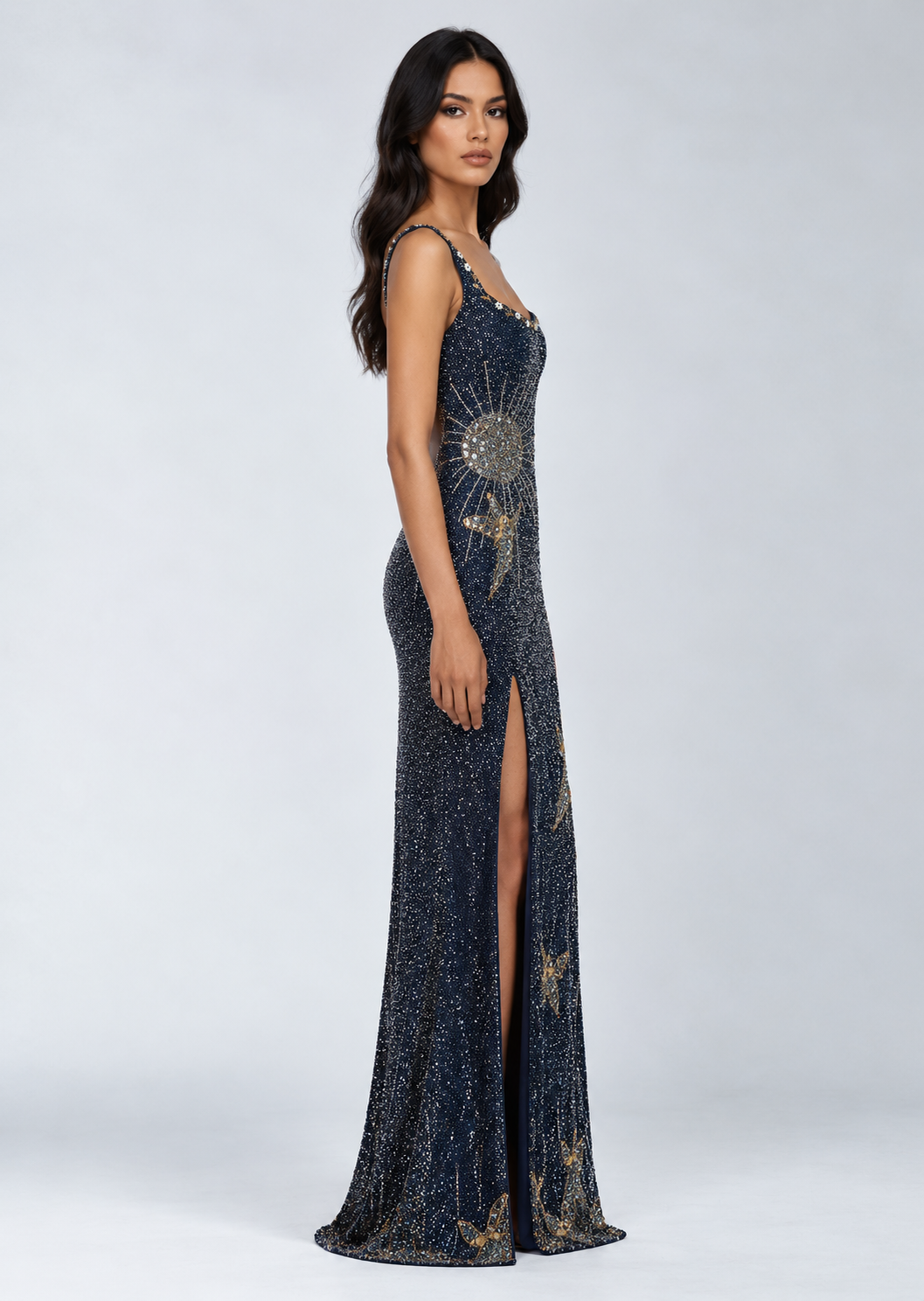 Van Laren | Midnight Maxi-Jurk