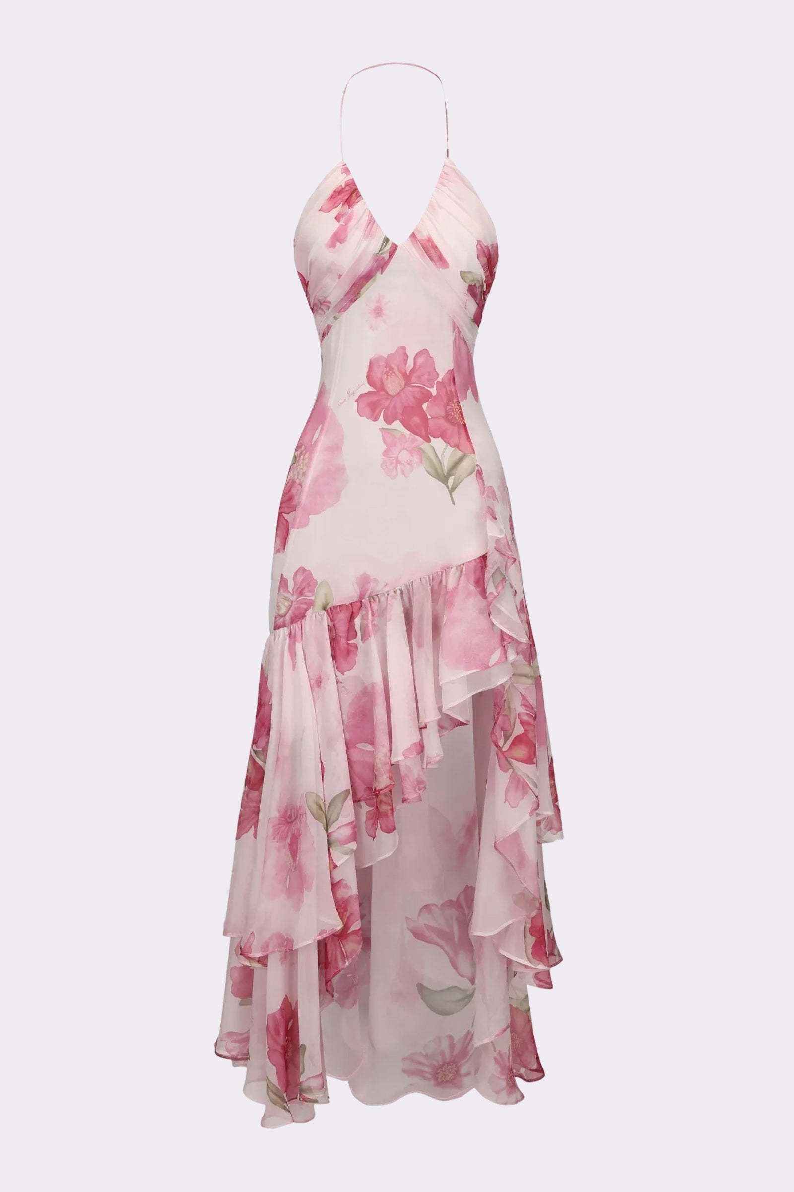 Van Laren | Rain Chiffon Maxi Jurk