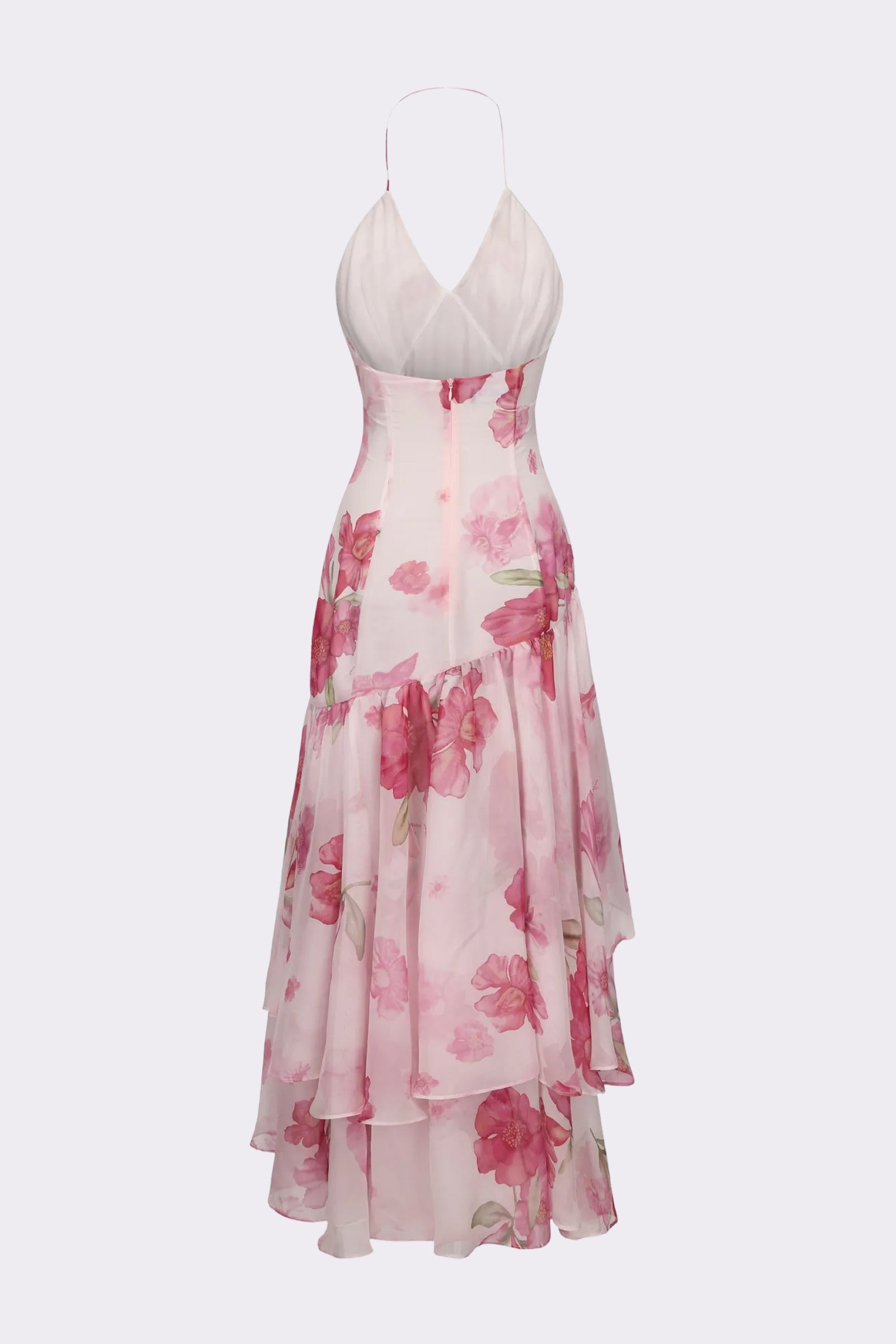 Van Laren | Rain Chiffon Maxi Jurk