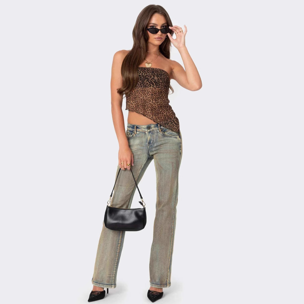 YunaWear | Liva Top in Luipaardprint