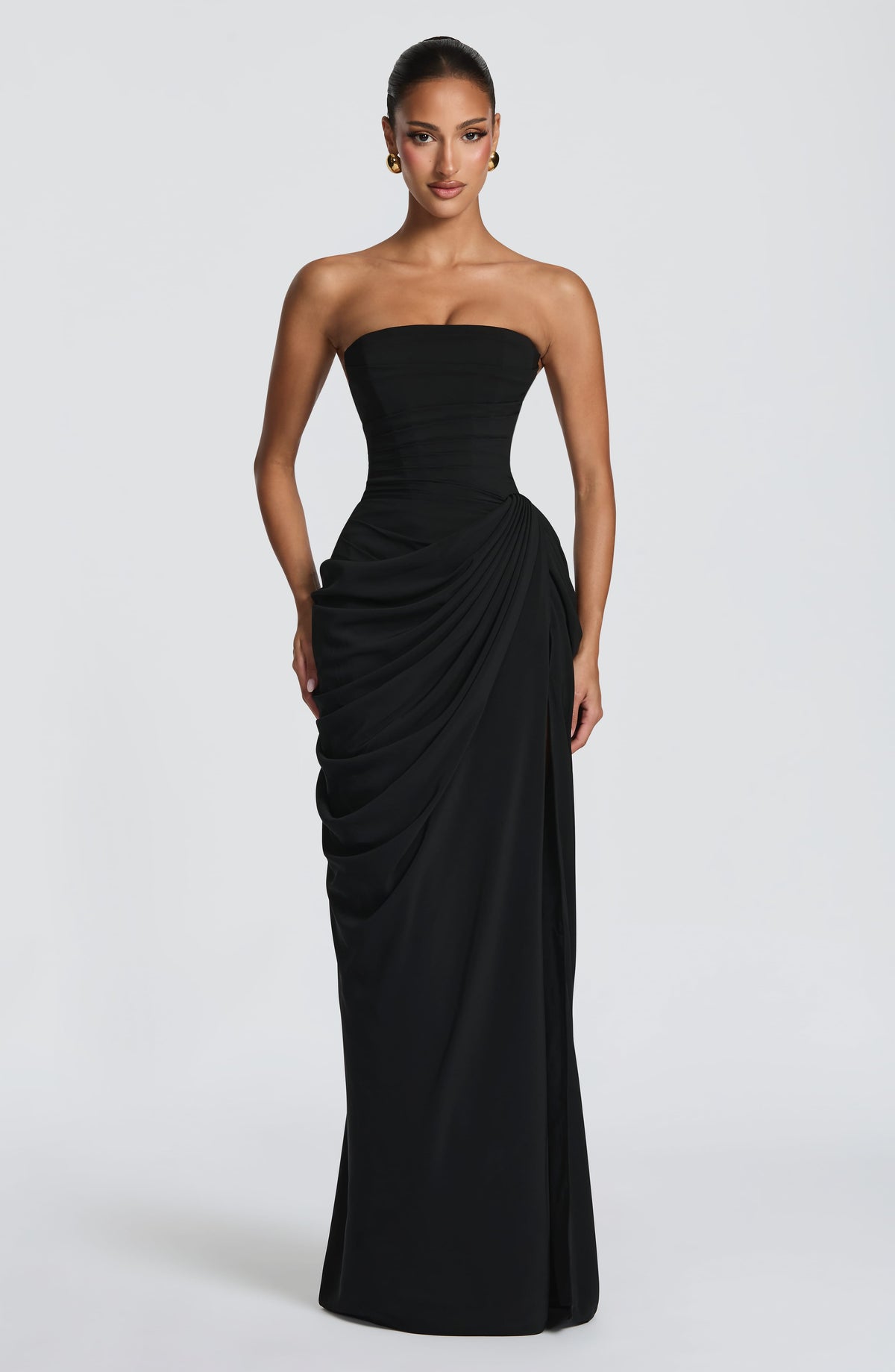 Lois Maxi-Jurk - Zwart