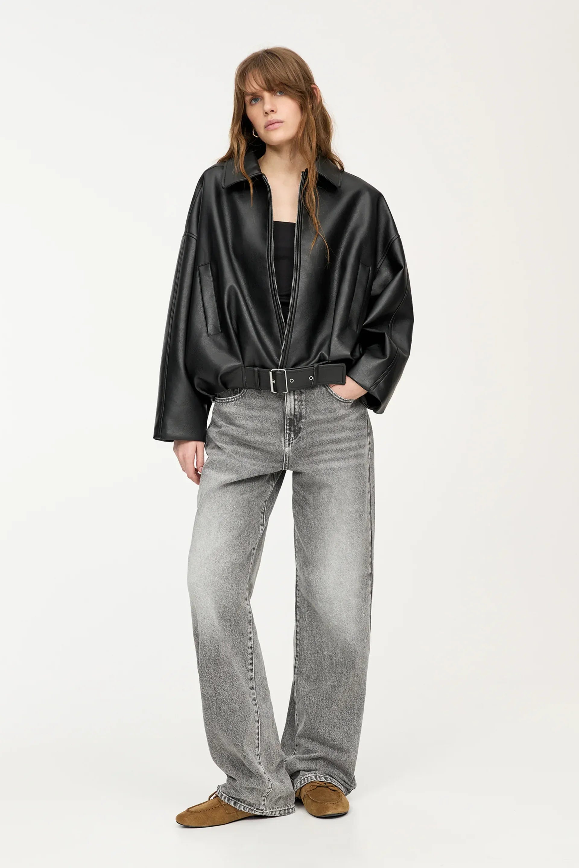 YunaWear | Leren jas Sophia