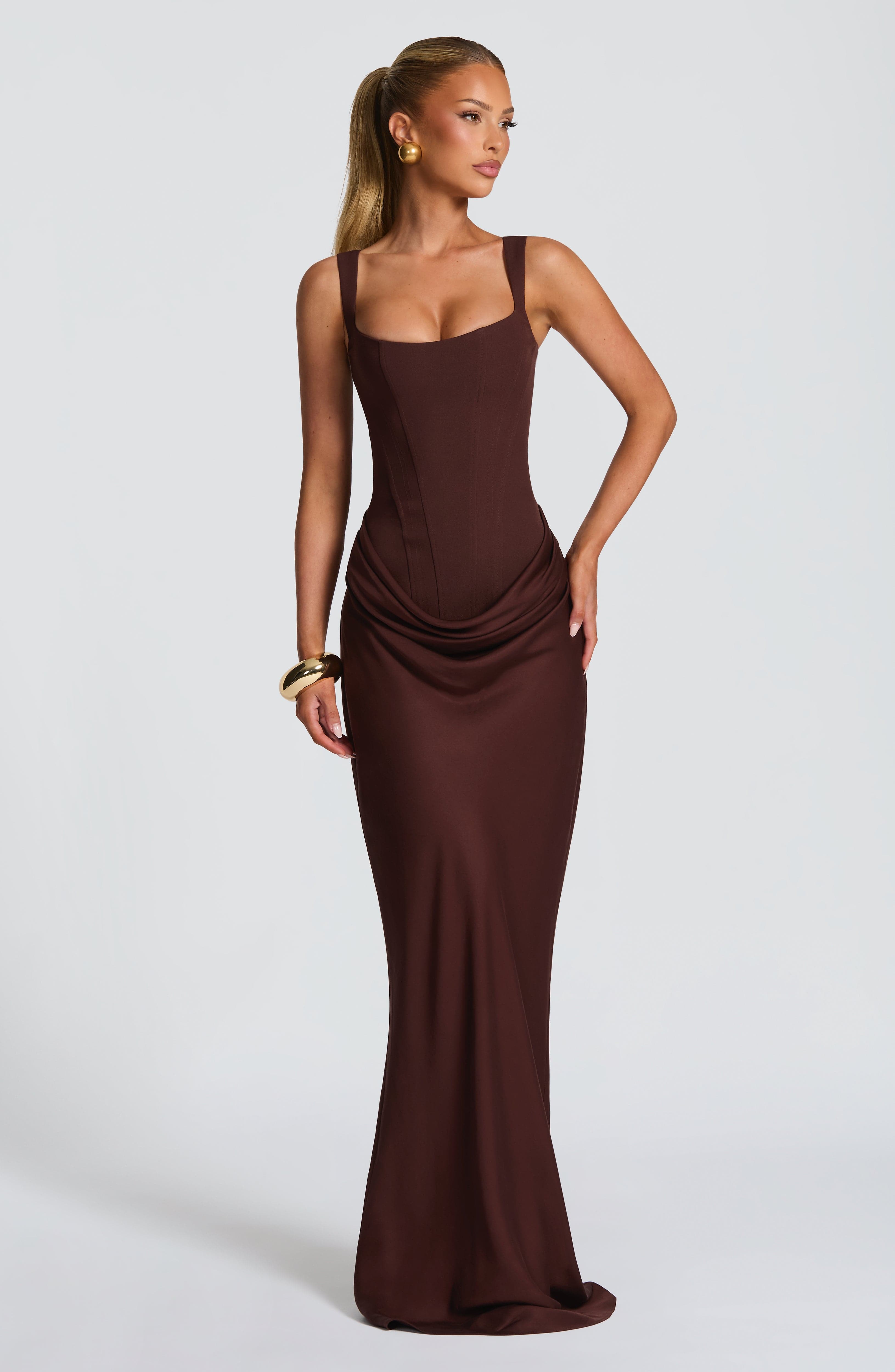 Van Laren | Indy Bodycon Maxi-Jurk