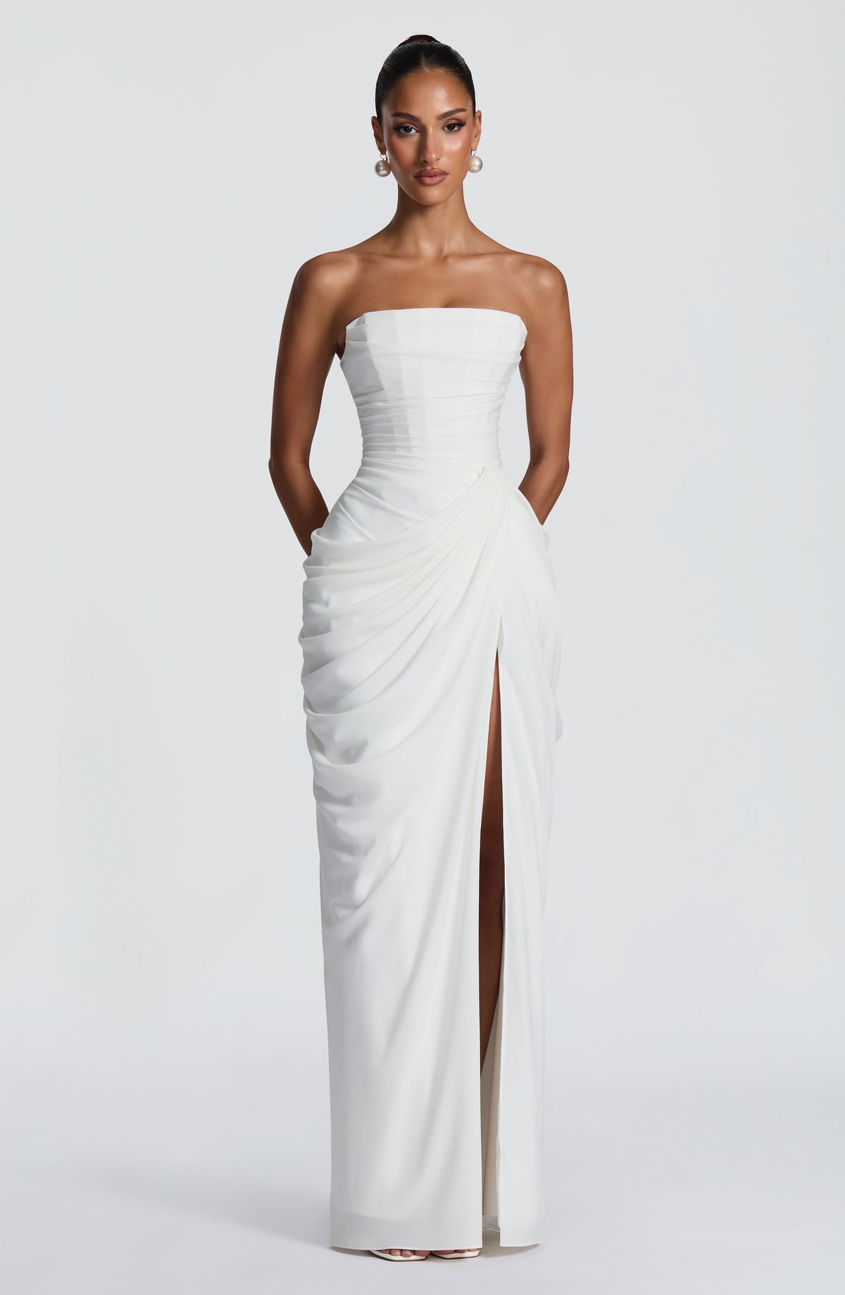 Lois Maxi-Jurk - Wit