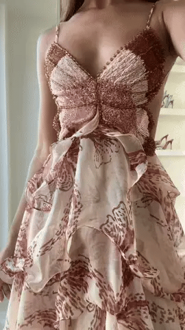 YunaWear | Floria Cascade-jurk