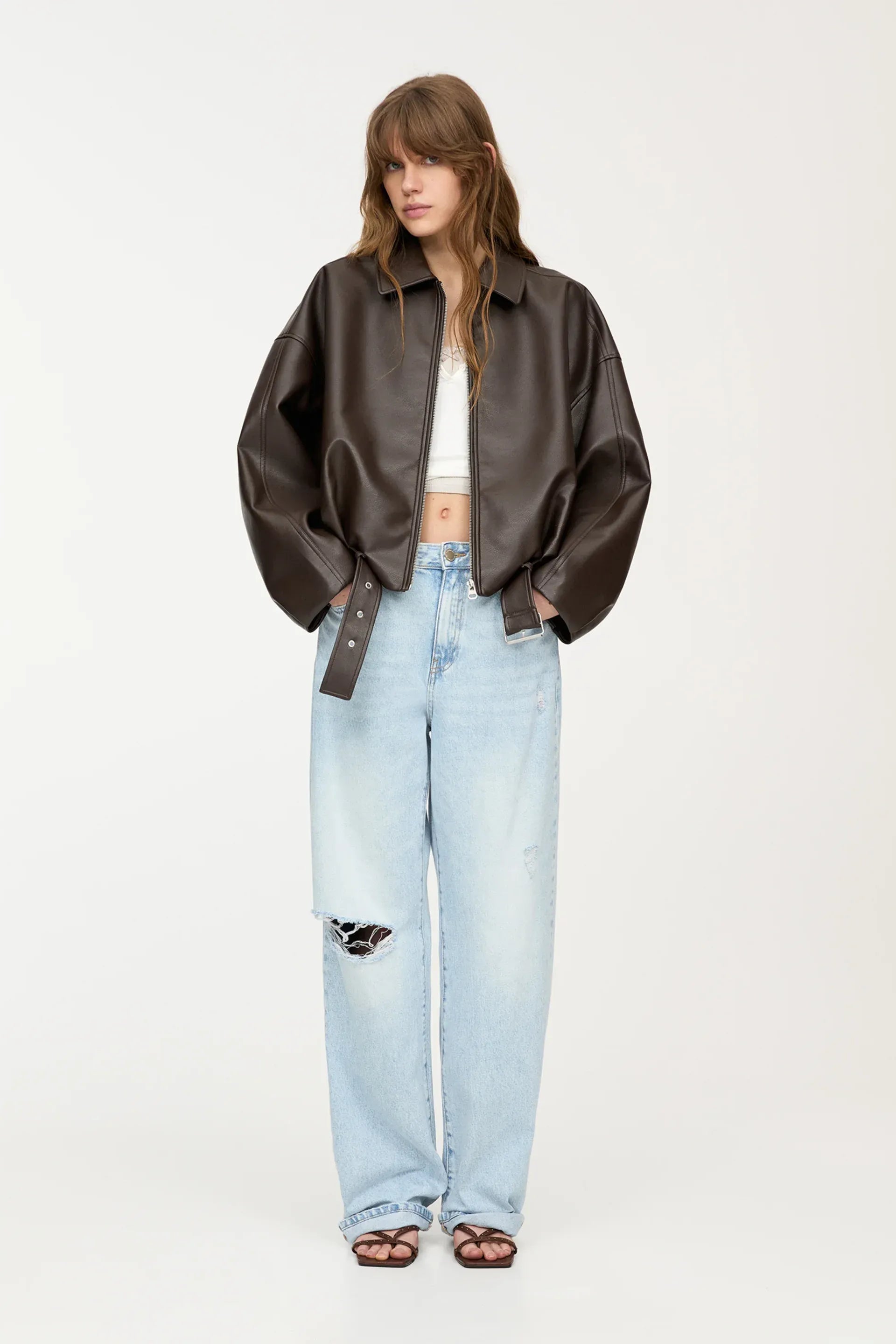 YunaWear | Leren jas Sophia