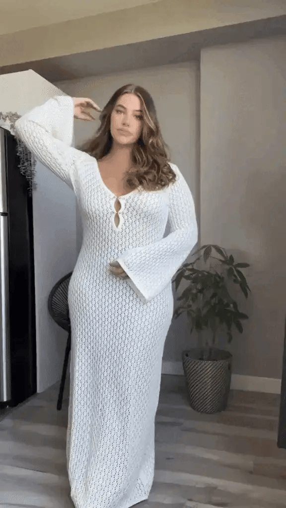 YunaWear | Riviera Gehaakte Maxi-Jurk