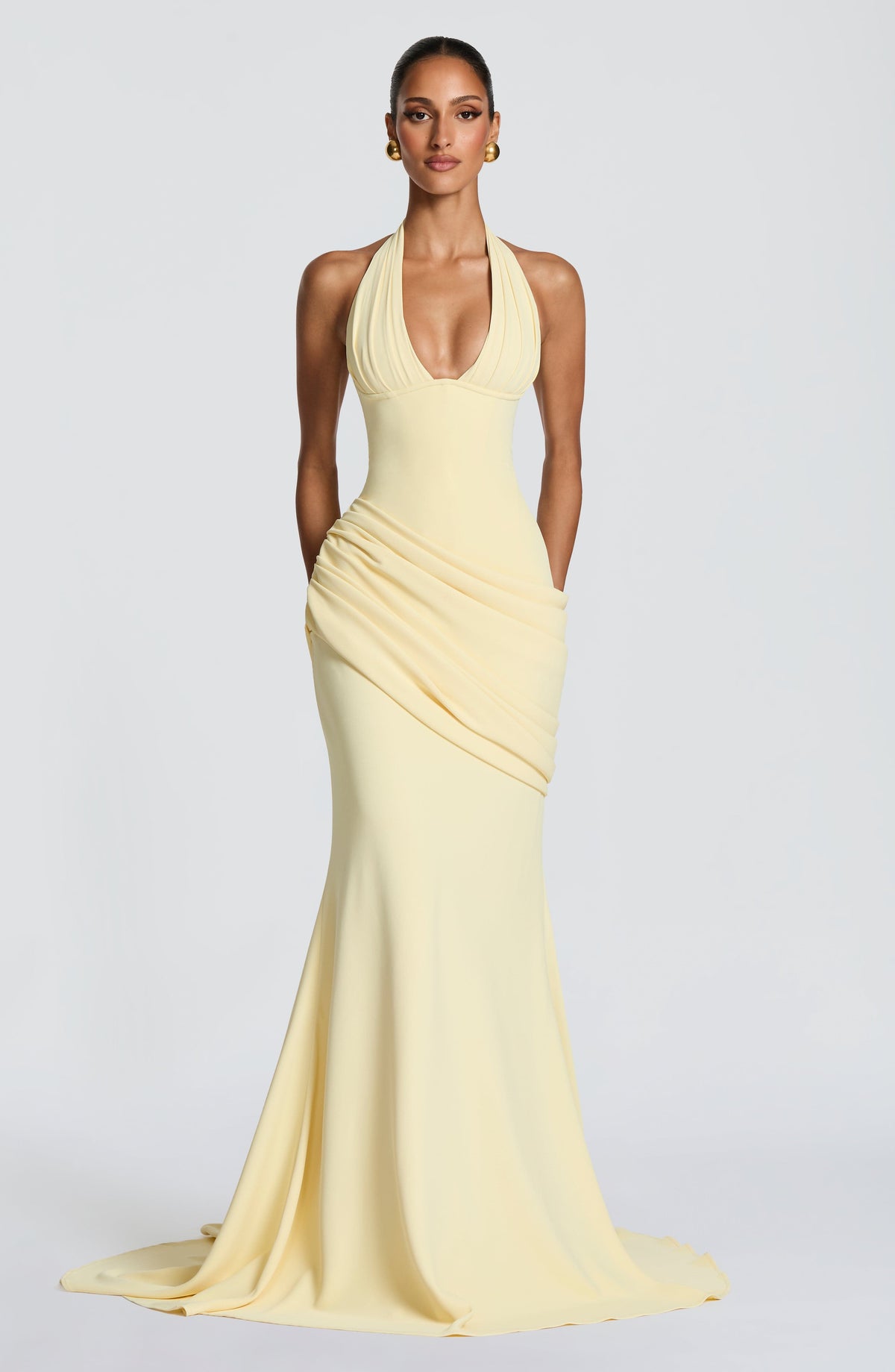 Vivienne Maxi-Jurk - Lemon