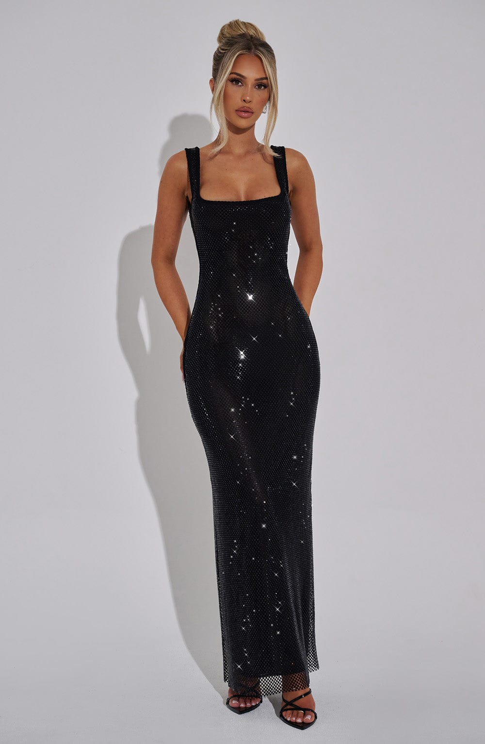 Lumina Maxi-Jurk - Zwart