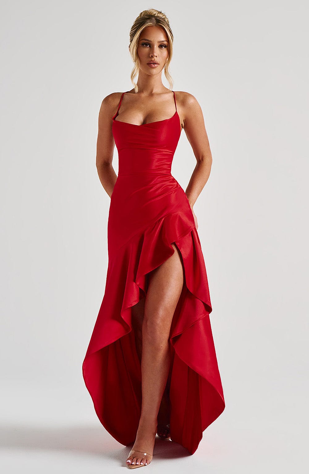 Noëlle Maxi-Jurk - Rood