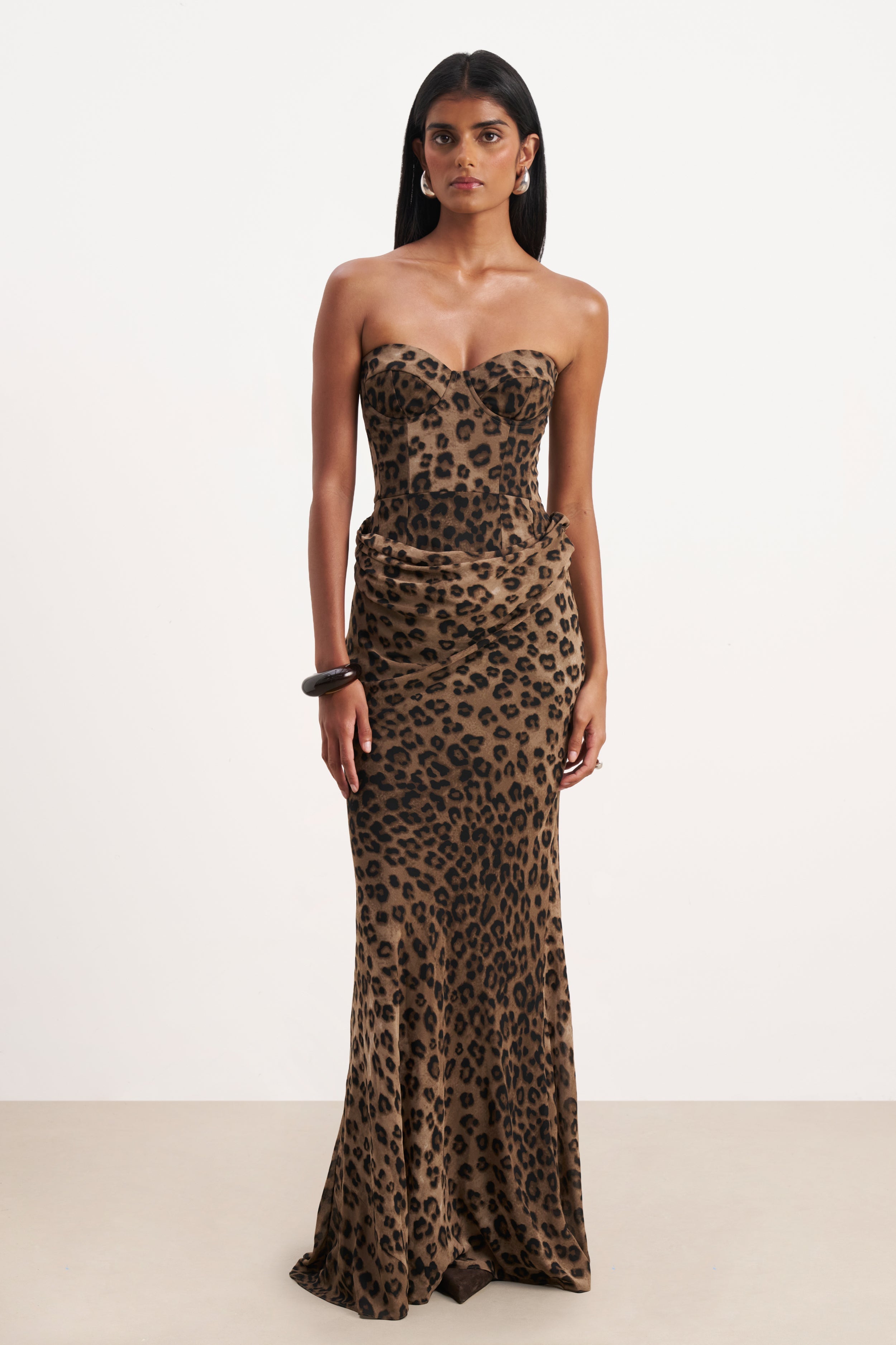 Van Laren | Chemaine Leopard Maxi Jurk