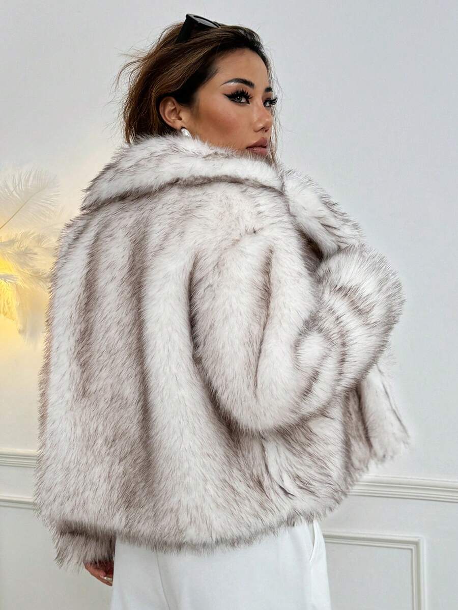 Van Laren | Faux Fur Jas Linn