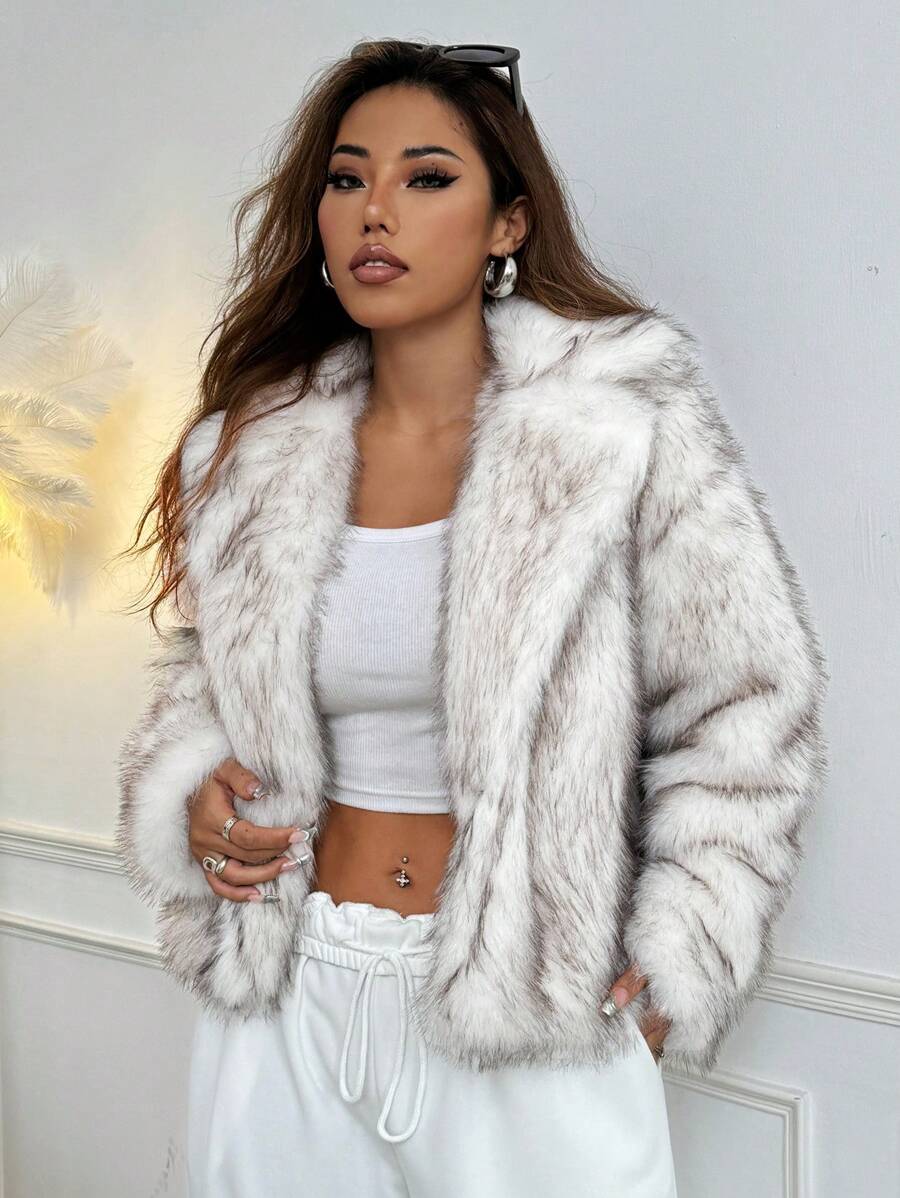 Van Laren | Faux Fur Jas Linn