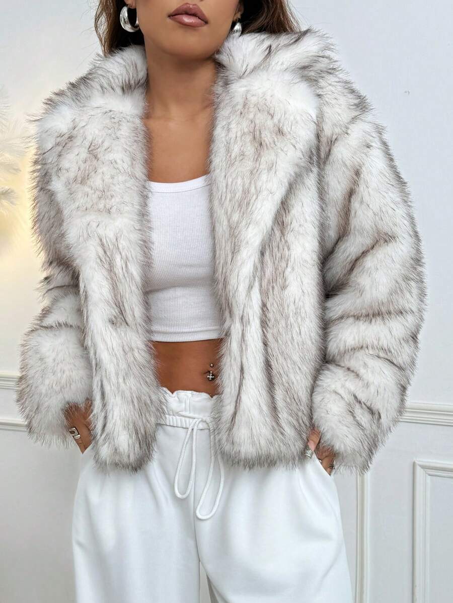Van Laren | Faux Fur Jas Linn