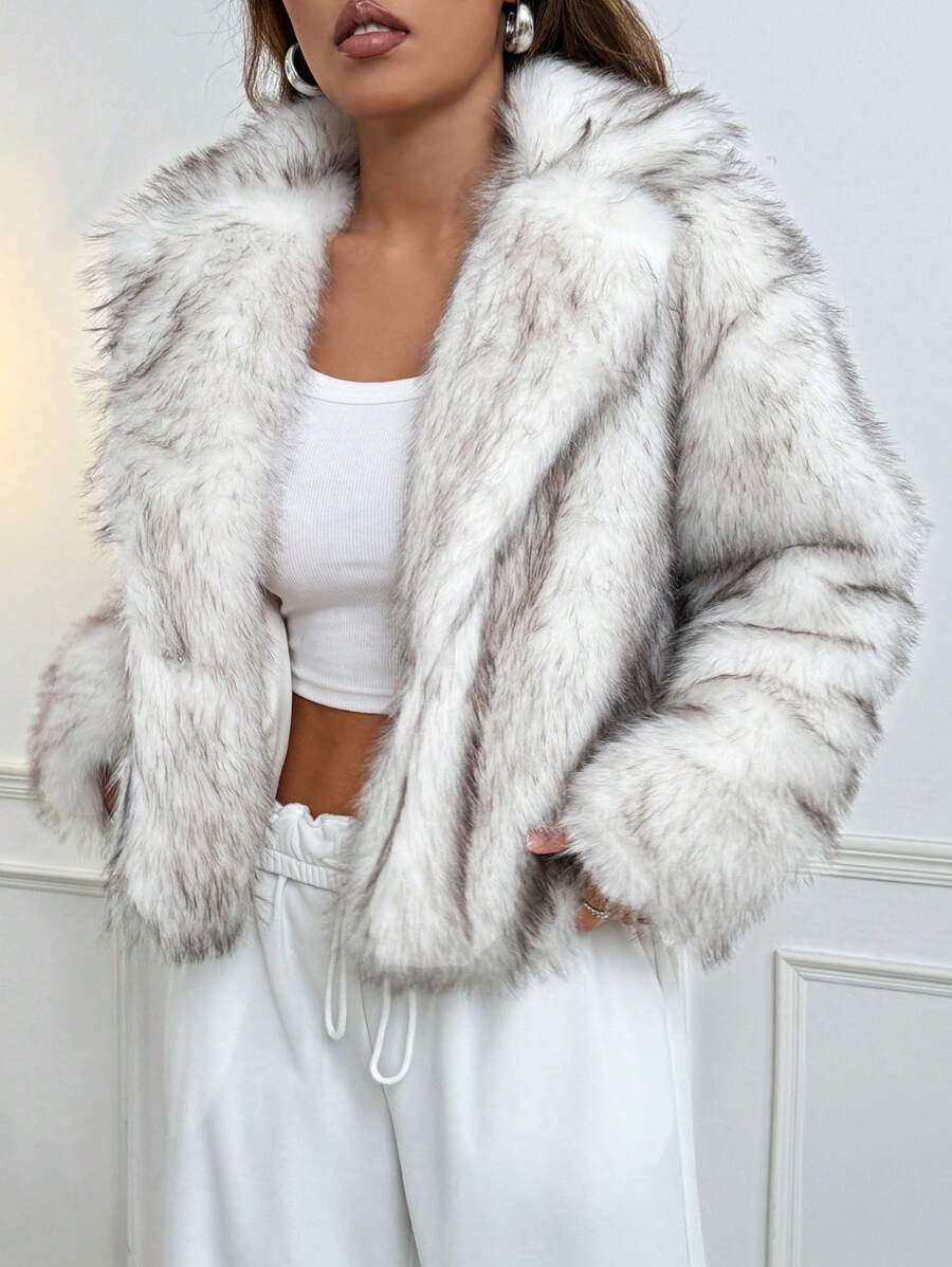 Van Laren | Faux Fur Jas Linn