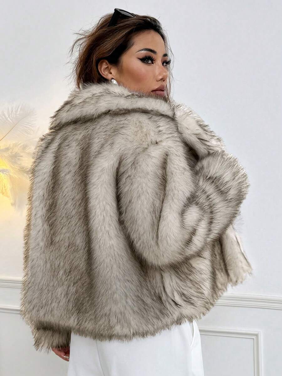 Van Laren | Faux Fur Jas Linn