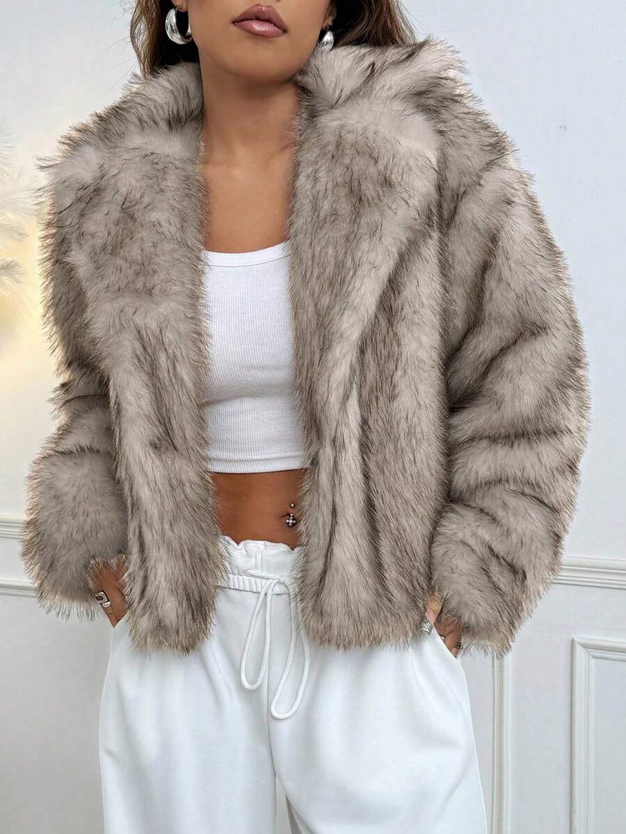 Van Laren | Faux Fur Jas Linn
