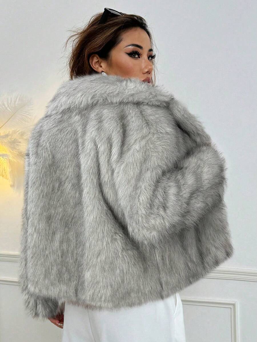 Van Laren | Faux Fur Jas Linn