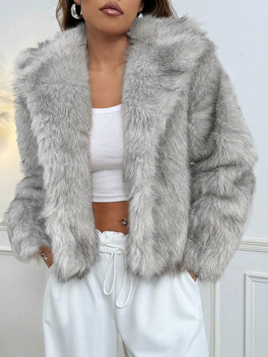 Van Laren | Faux Fur Jas Linn