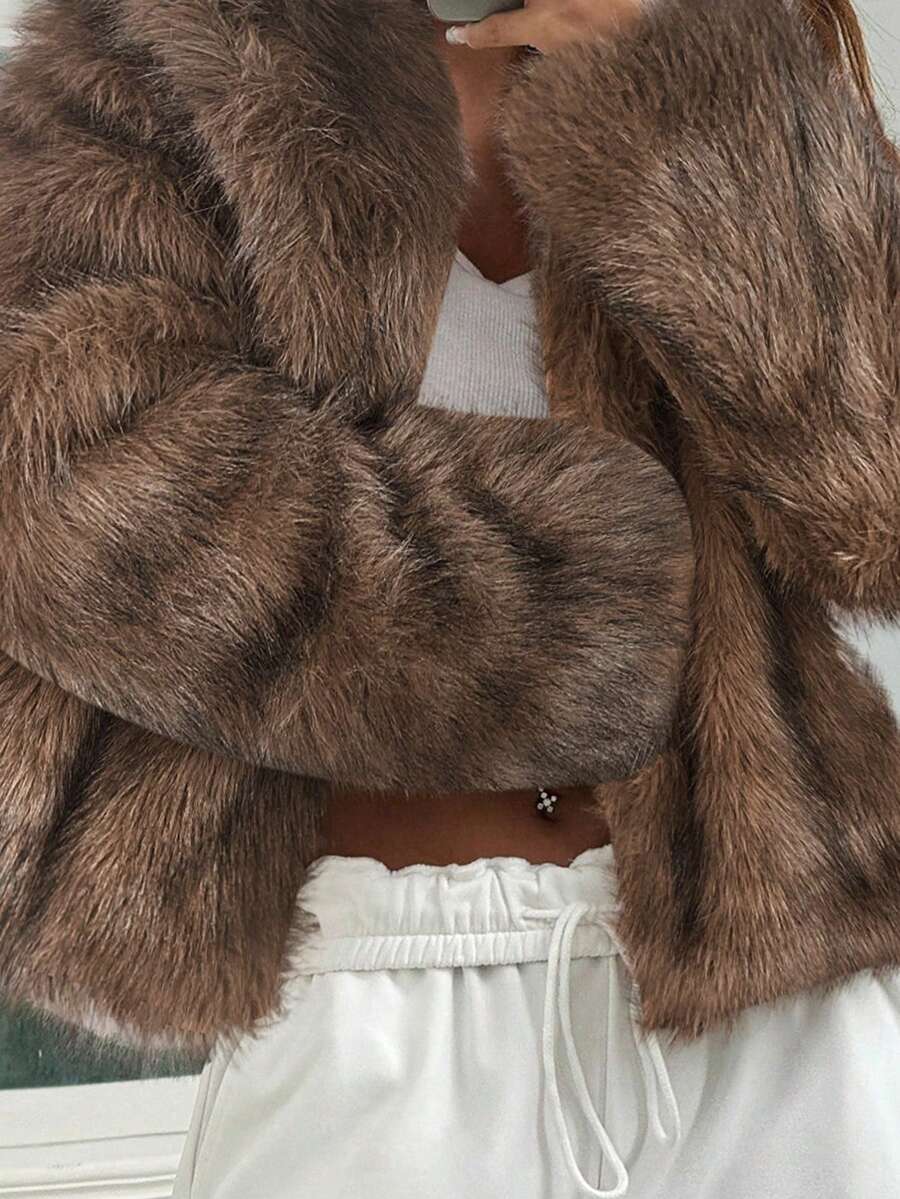 Van Laren | Faux Fur Jas Linn