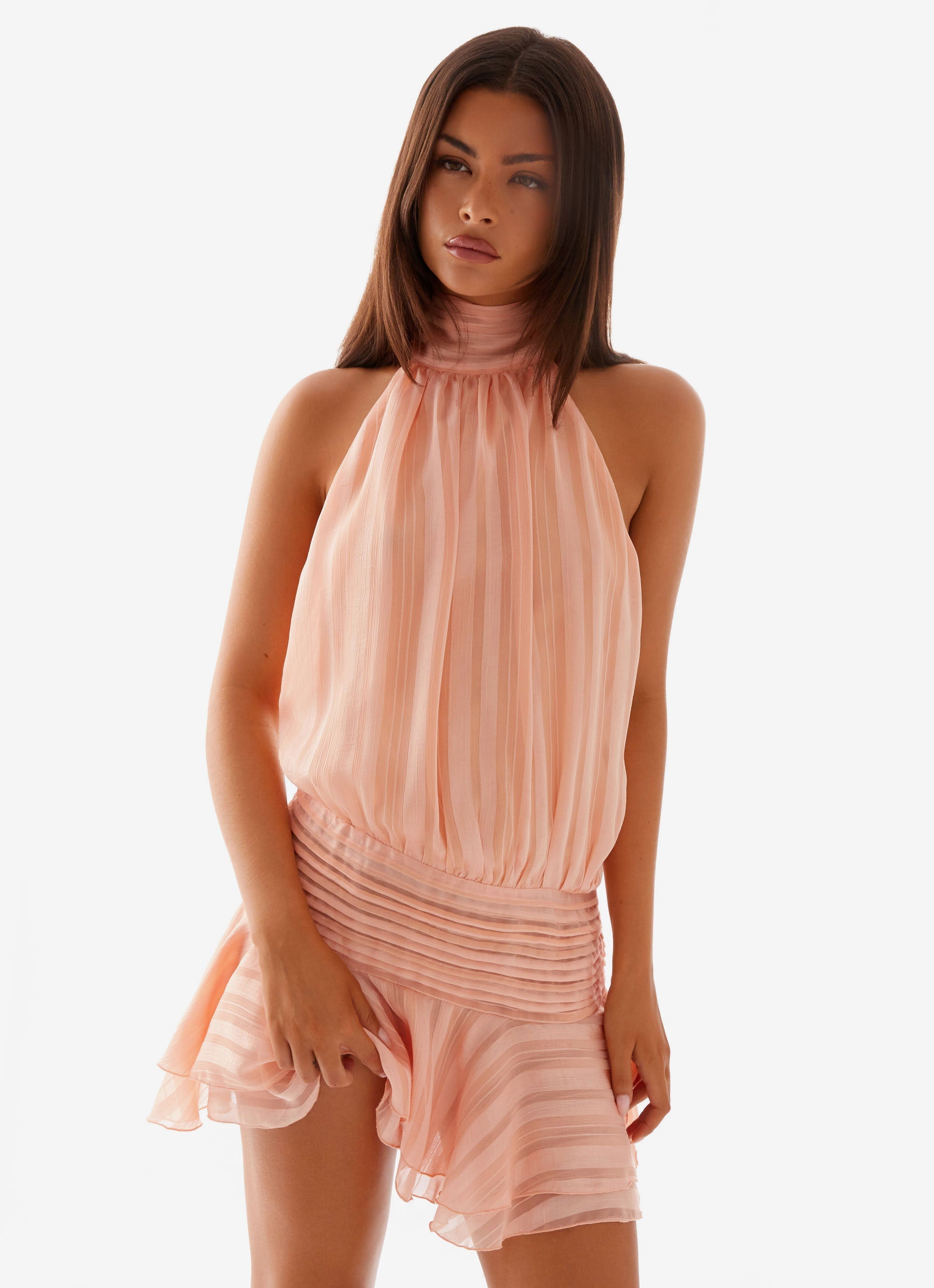 Van Laren | Noor Chiffon Jurk