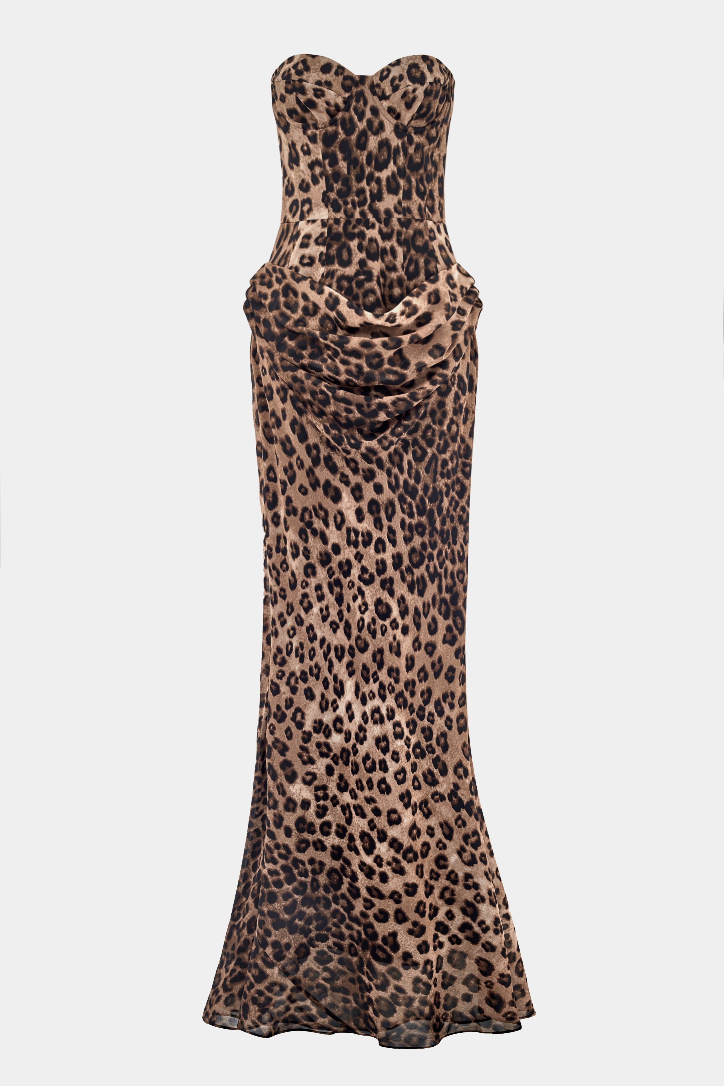 Van Laren | Chemaine Leopard Maxi Jurk
