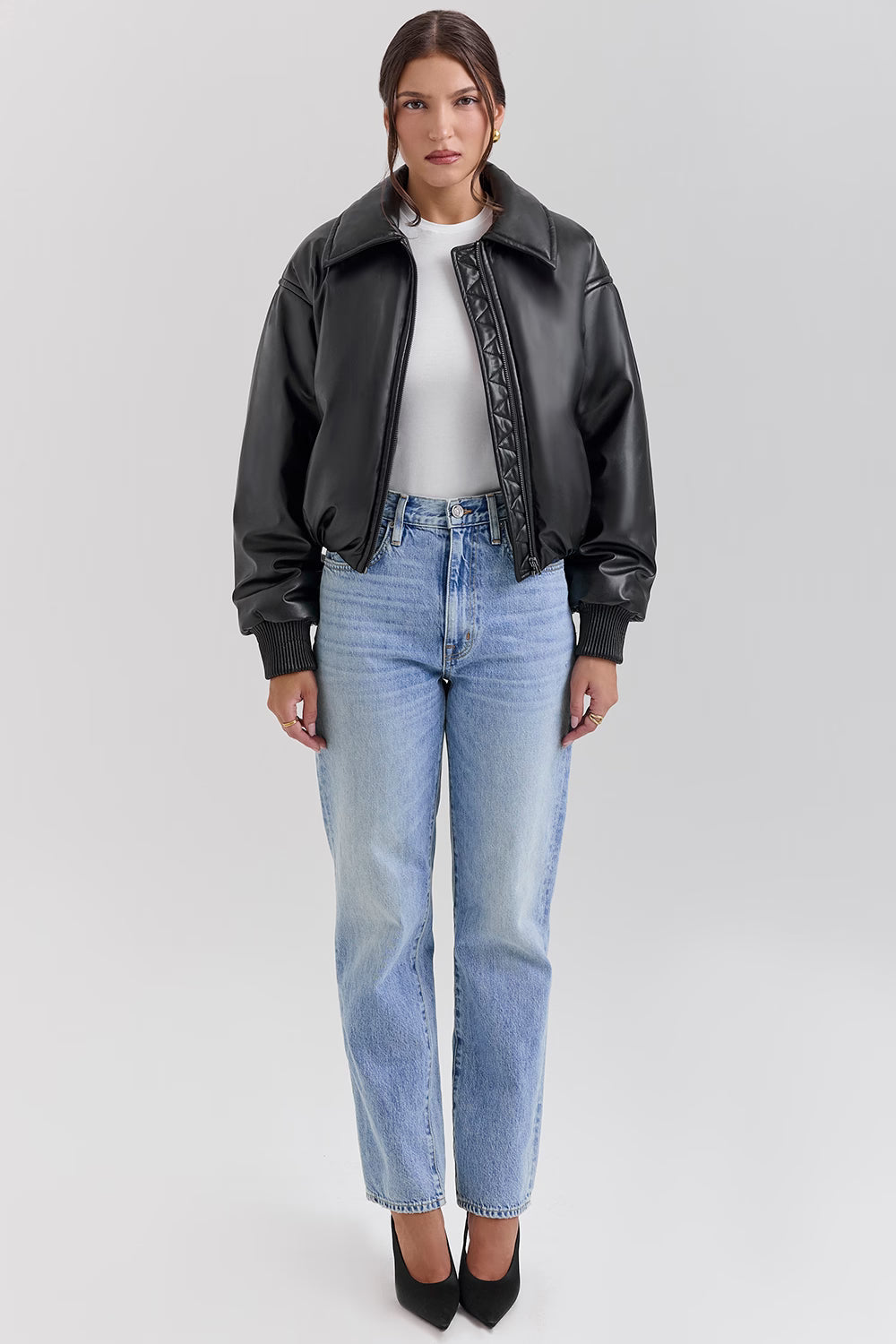 Van Laren | Vegan Leren Jas Noiré