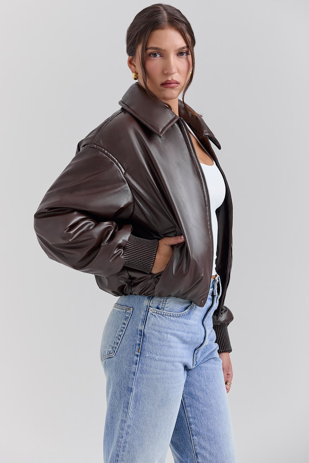 Van Laren | Vegan Leren Jas Noiré