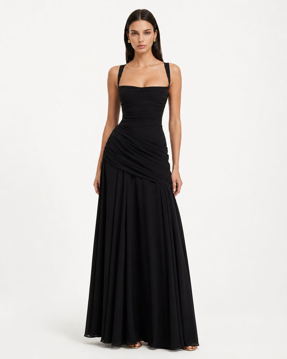 Destiny Maxi-Jurk - Zwart