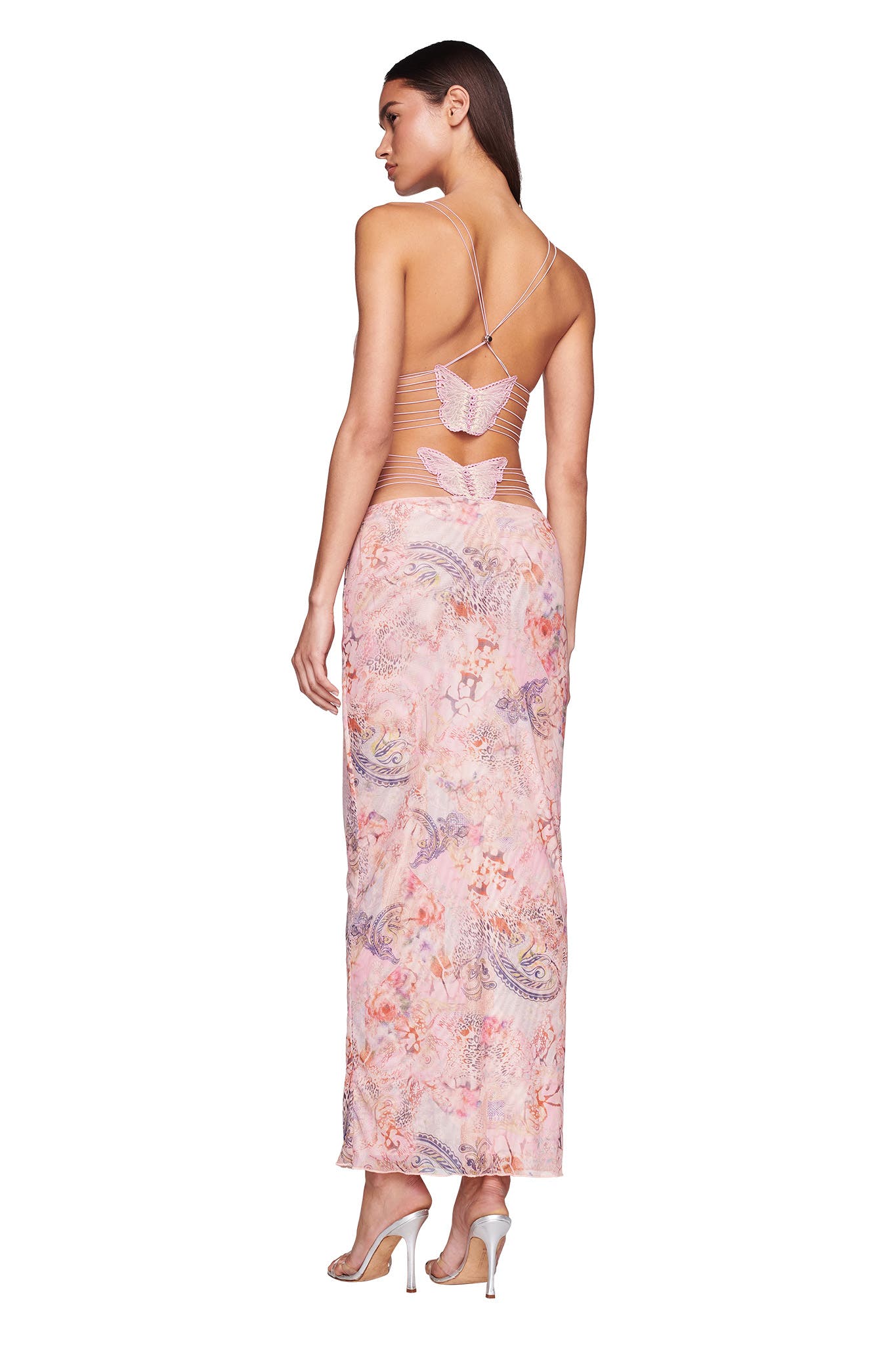 YunaWear | Fleur Maxi-Jurk met Open Rug