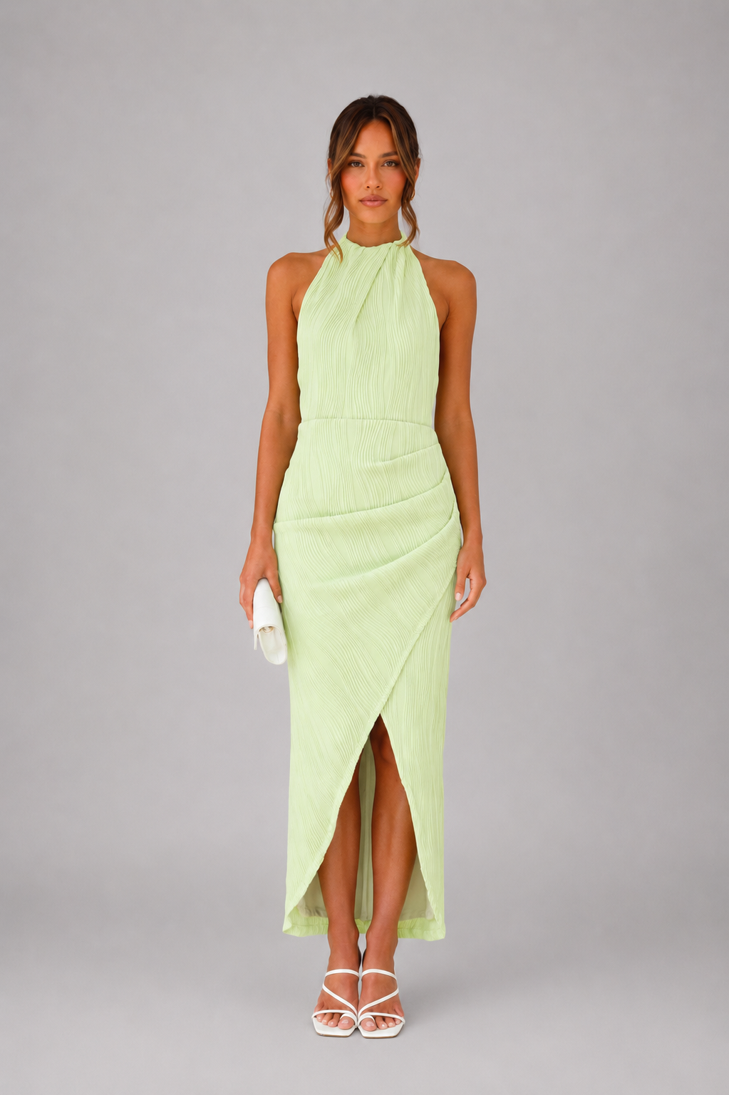 Van Laren | Isa Jurk met plissé details