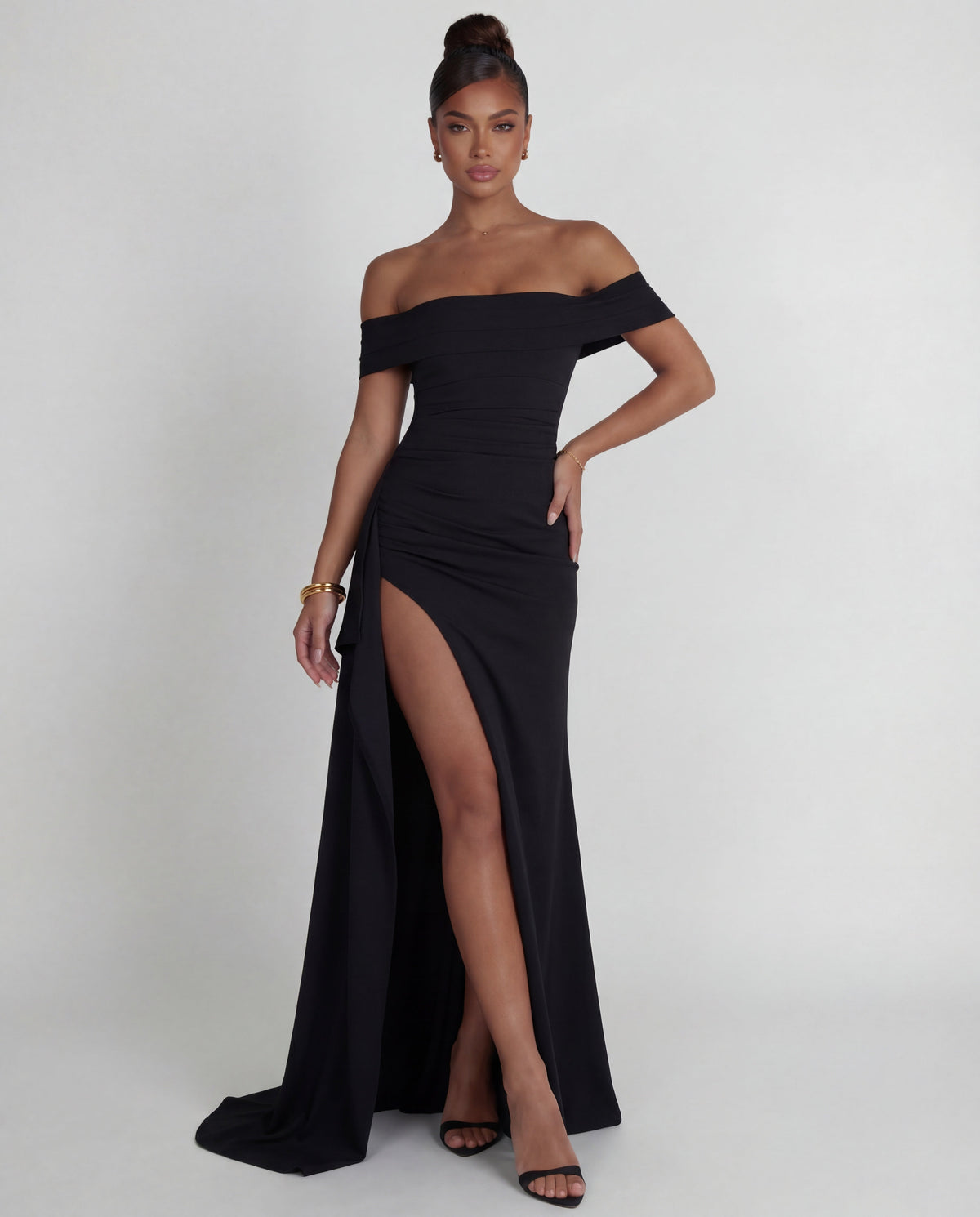 Kelly Maxi-Jurk - Zwart