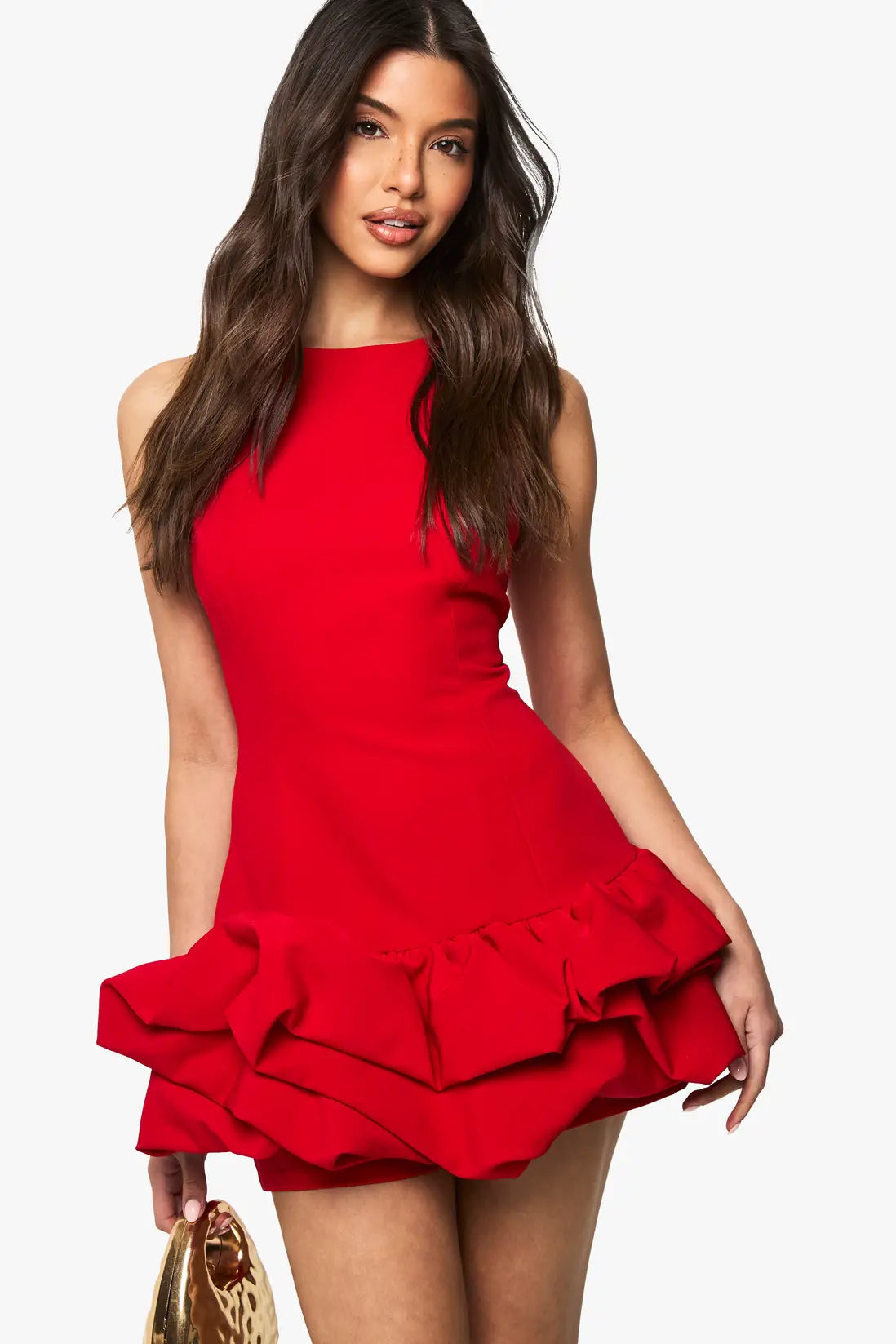 Van Laren | Nira Ruffle Mini-Jurk