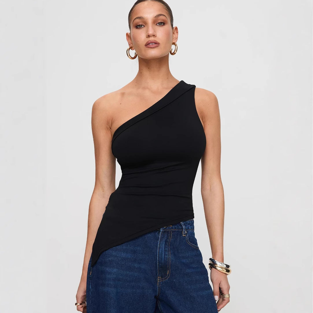YunaWear | Lina One-shoulder Top