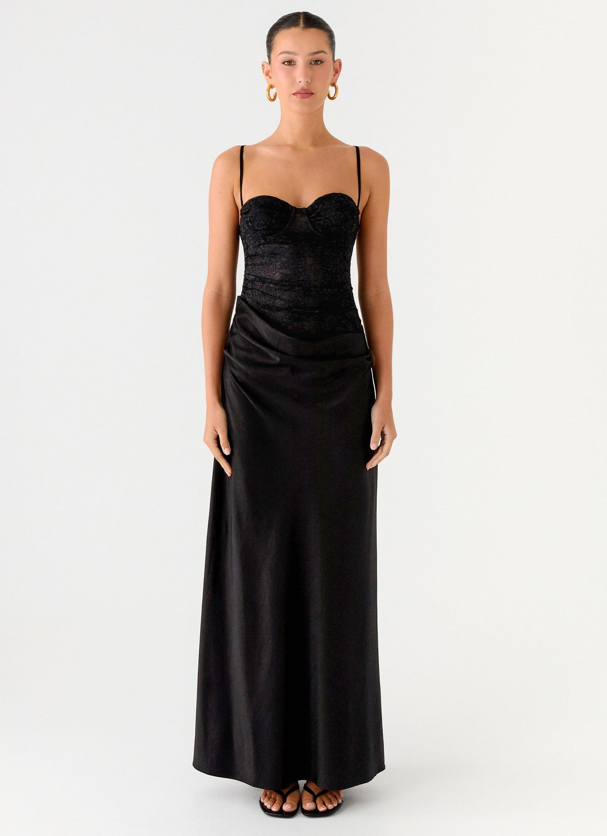 Romy Maxi-Jurk - Zwart