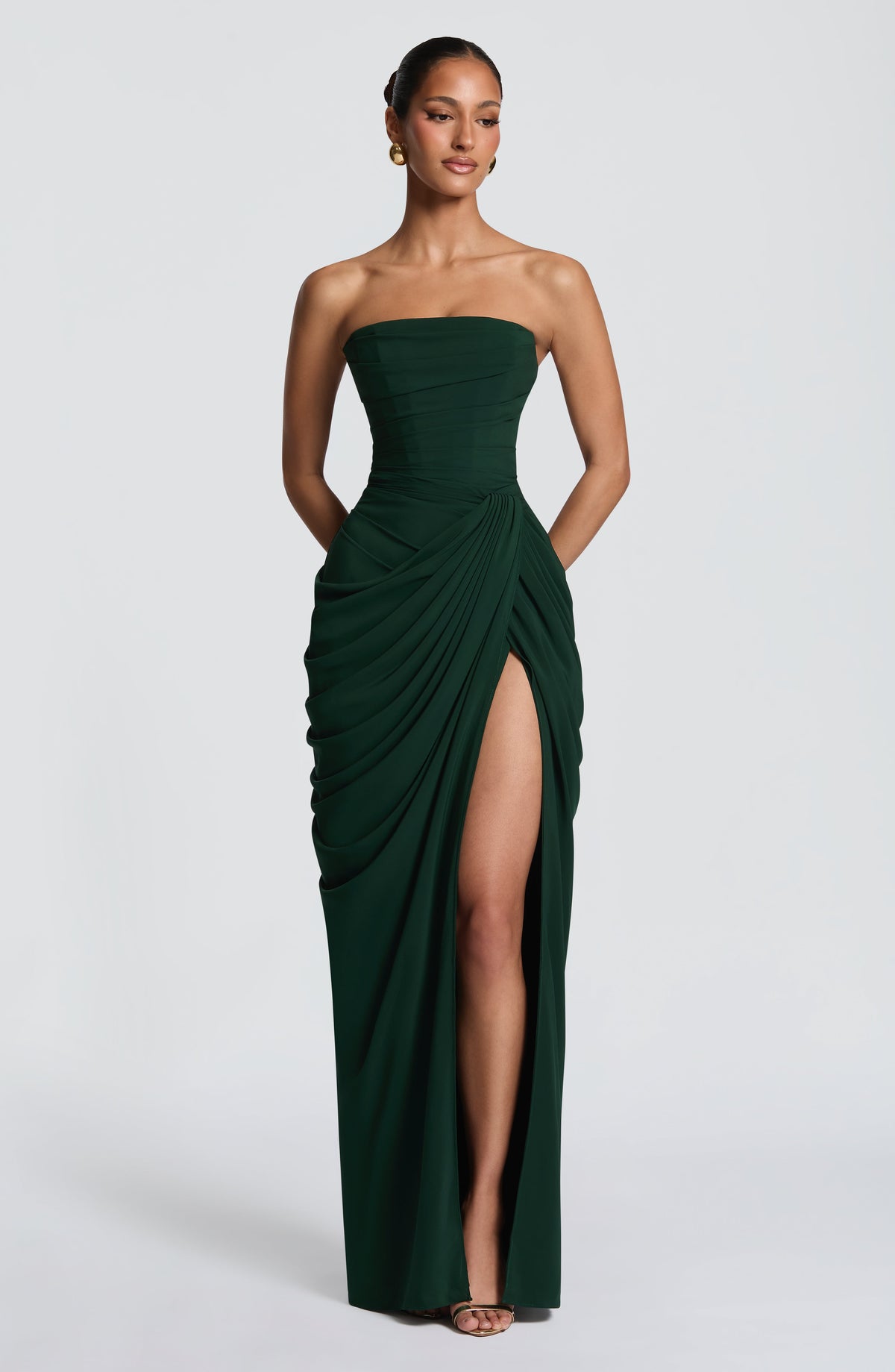 Lois Maxi-Jurk - Emerald
