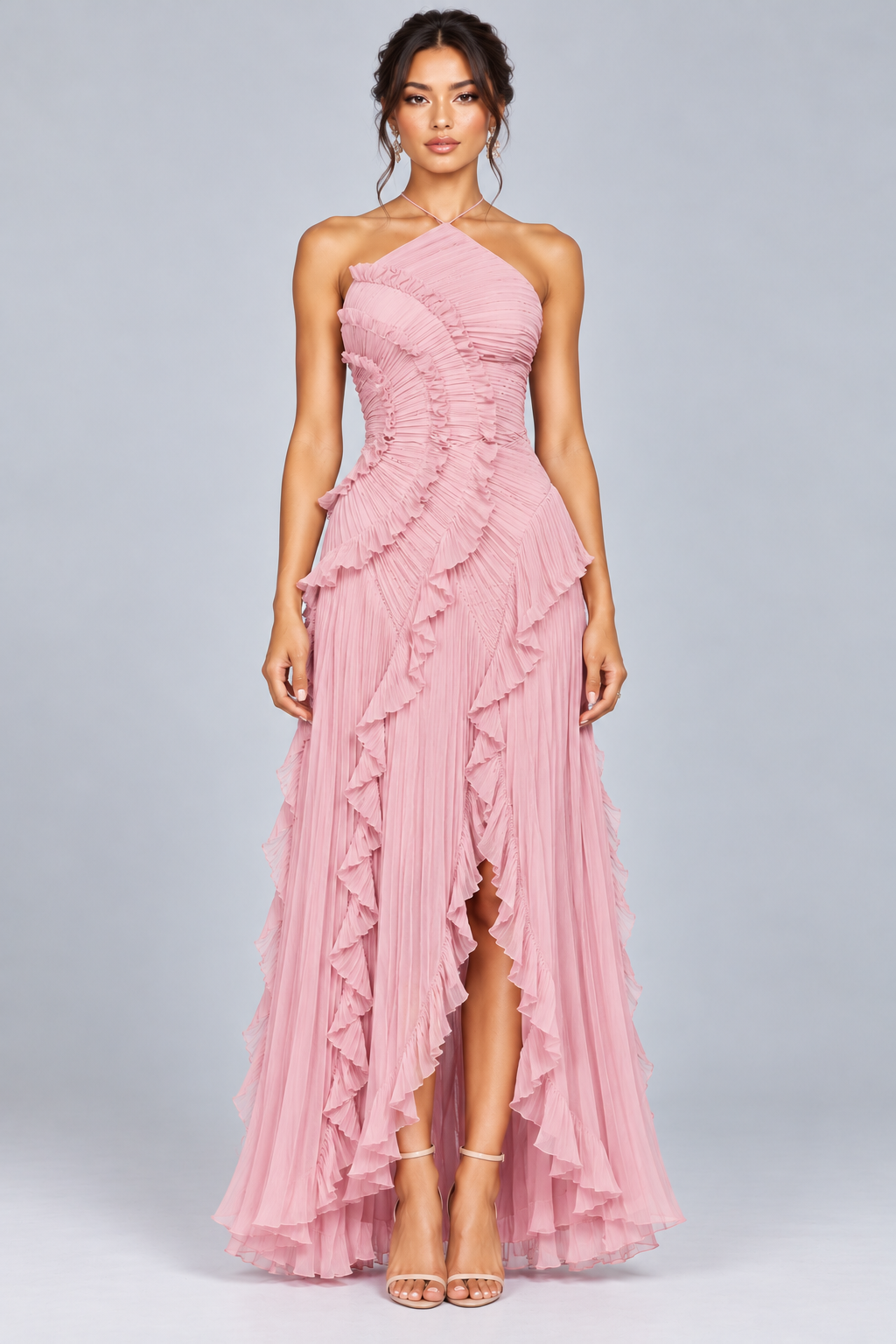 Serelina Maxi-Jurk - Roze