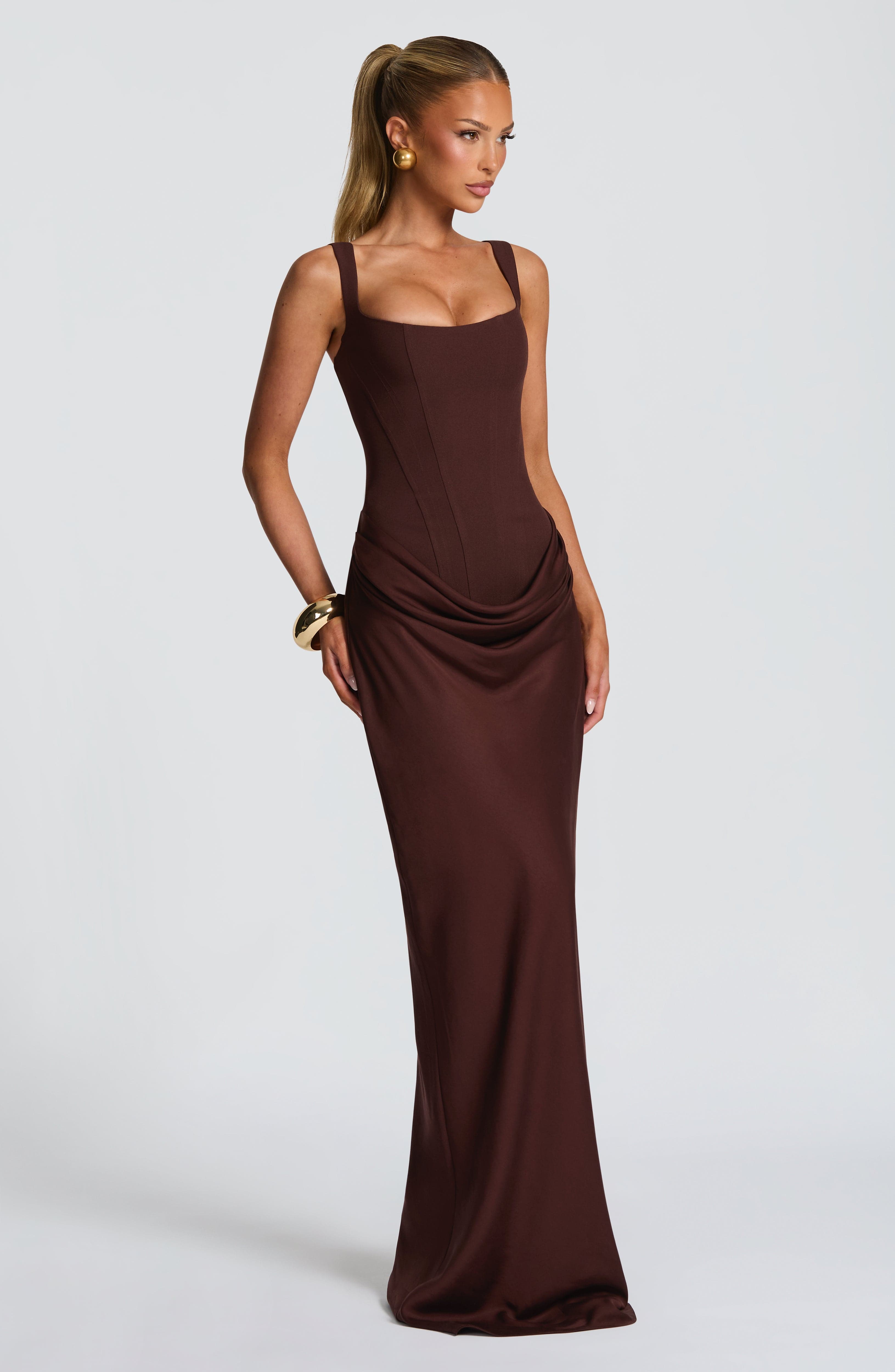 Van Laren | Indy Bodycon Maxi-Jurk